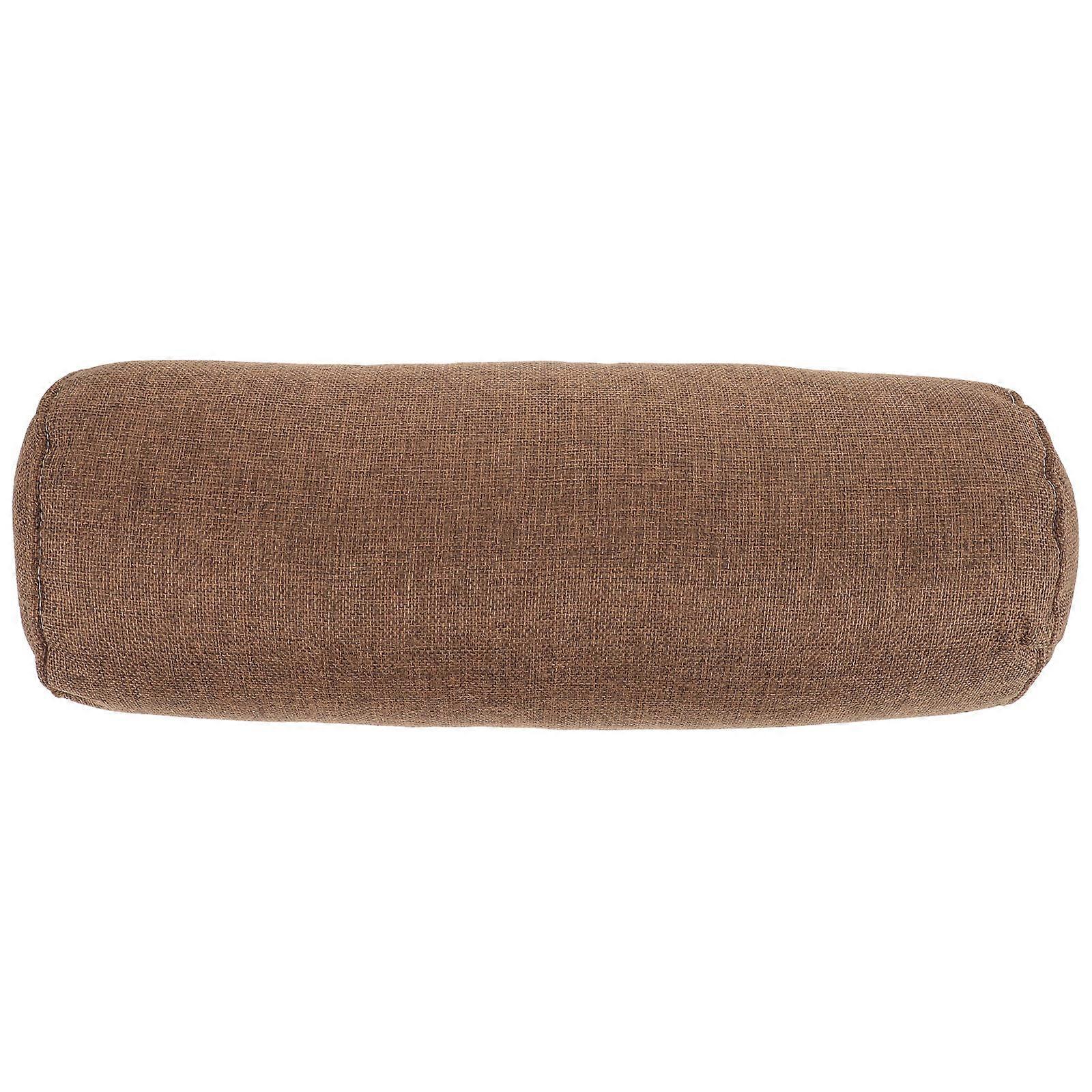 Yoga Bolster Cushion for Stretching, Restorative Yoga & Meditation – Filled Tube Pillow for Meditation and Yoga Support