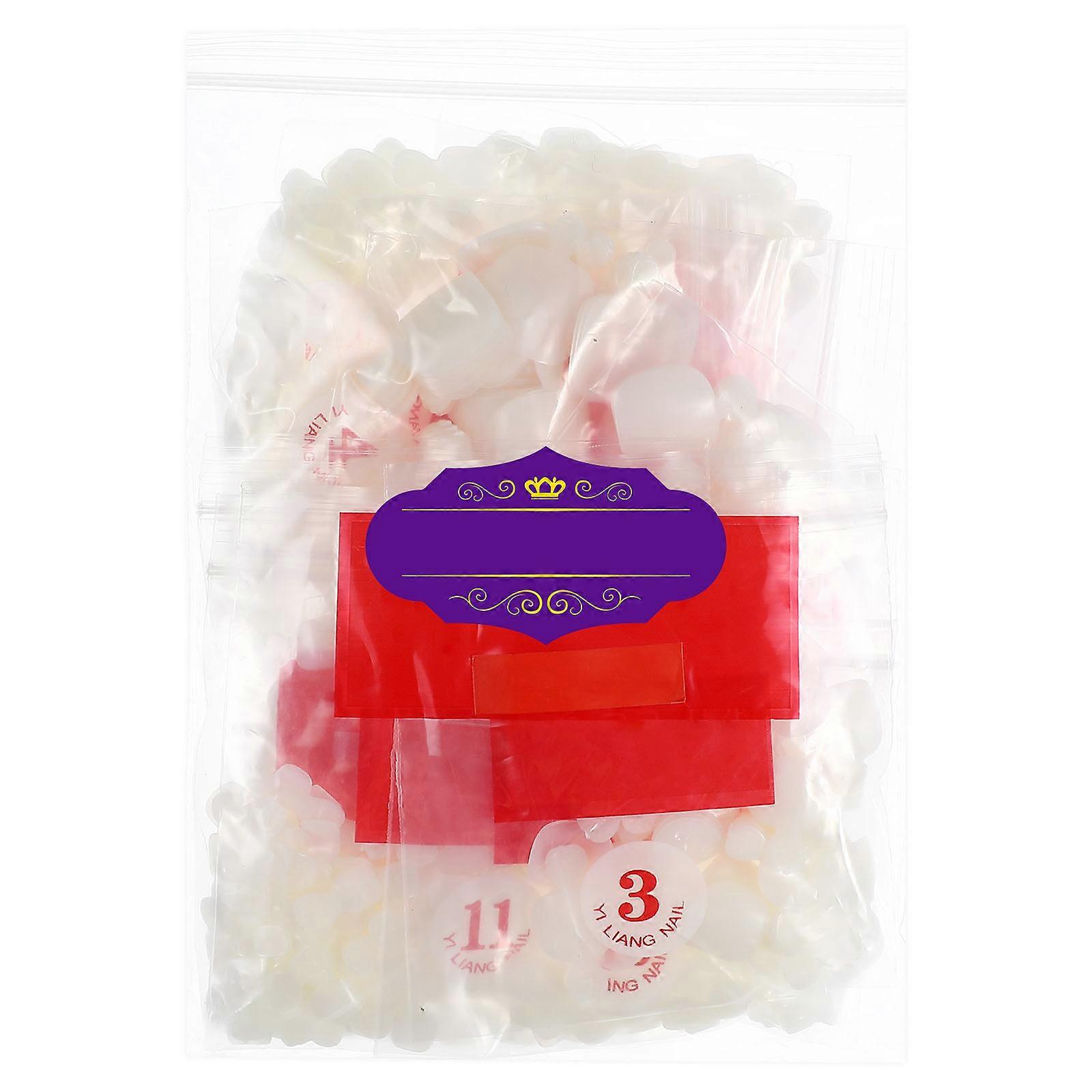 False Toenails Toenail Tips Artificial for DIY Toenail Decoration 600Pcs