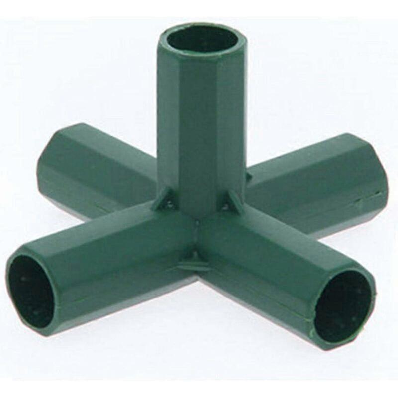10Pcs 16mm PVC Fitting 5 Types Stable Support Heavy Duty Greenhouse Frame Construction Connector