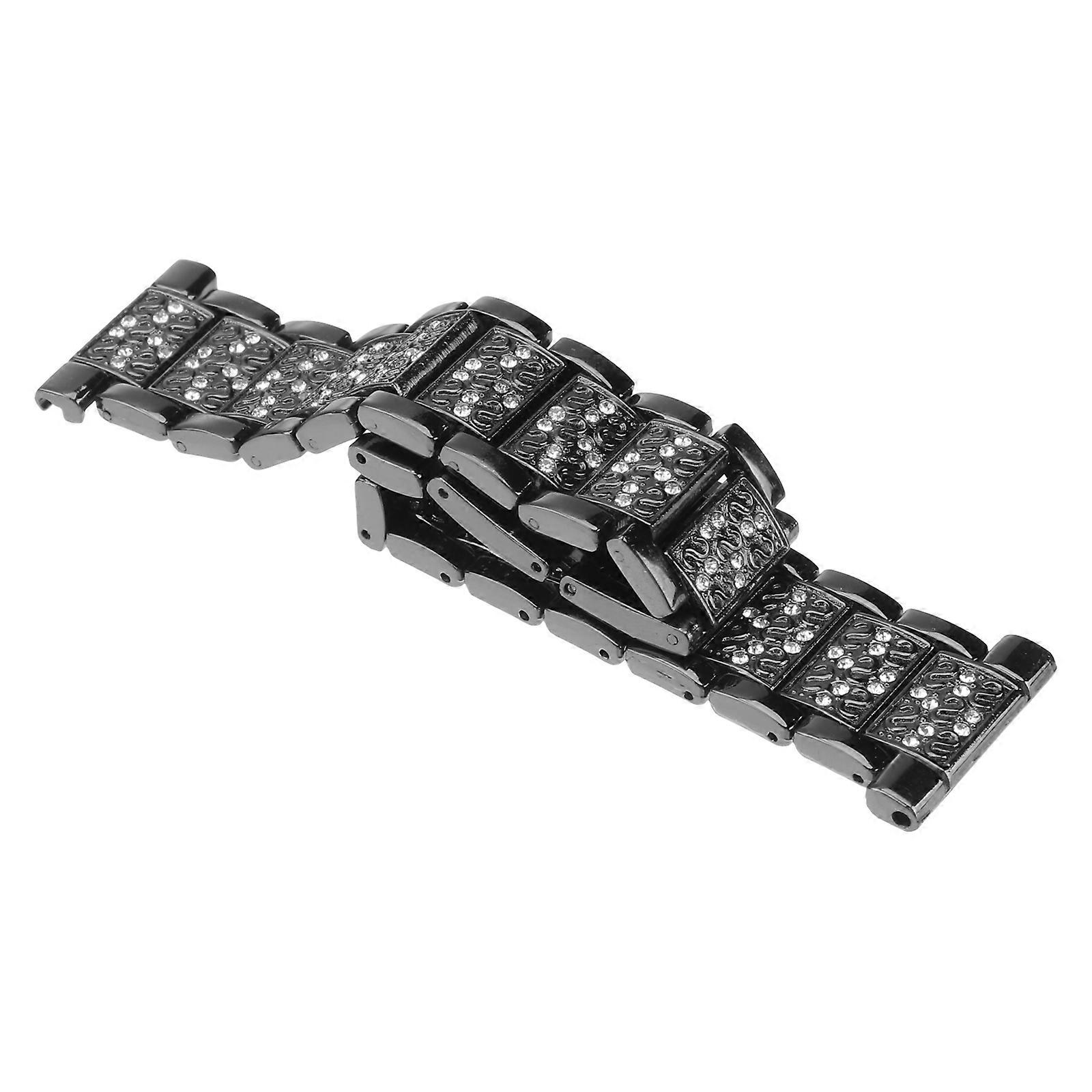 Black Metal Watch Strap for Substitute Compatible with Lite/2 Creative Watchband Unique Replacement