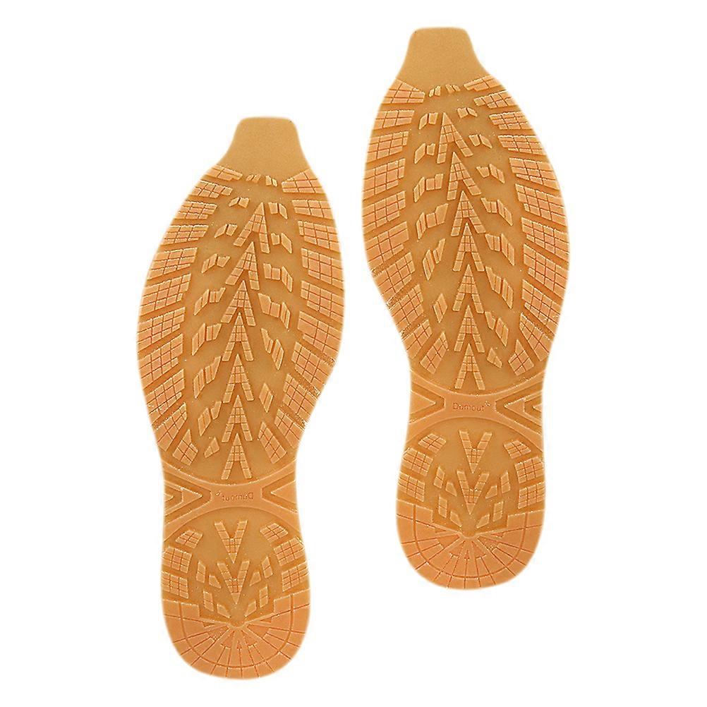Orange for Shoe Repairing Flexible Rubber Pads Enhance Traction and Safety 1 Pair