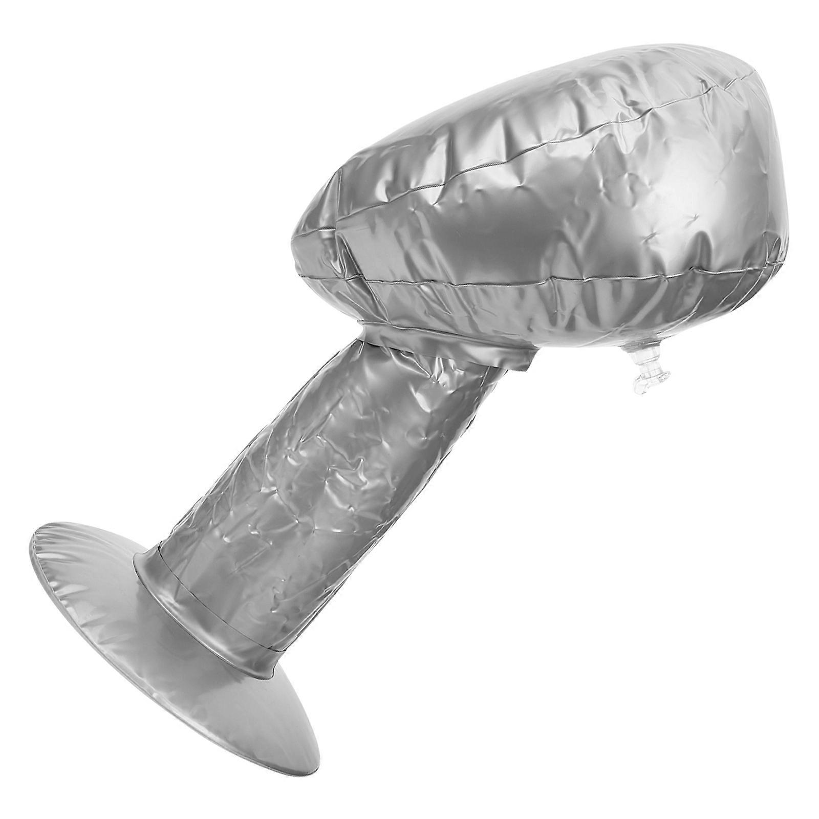 Il semble que vous vous référiez à une description de produit pour un **mannequin de support de perruque gonflable**. Voici une version plus raffinée et professionnelle de
