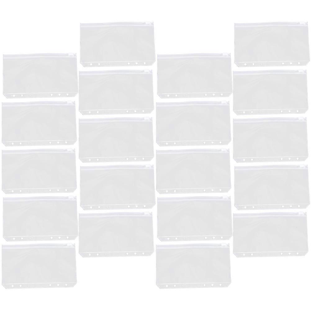 50Pcs Extra Thick Zipper Pouches Waterproof Bags Ideal For Home Use Office Work And Document Protection Transparent