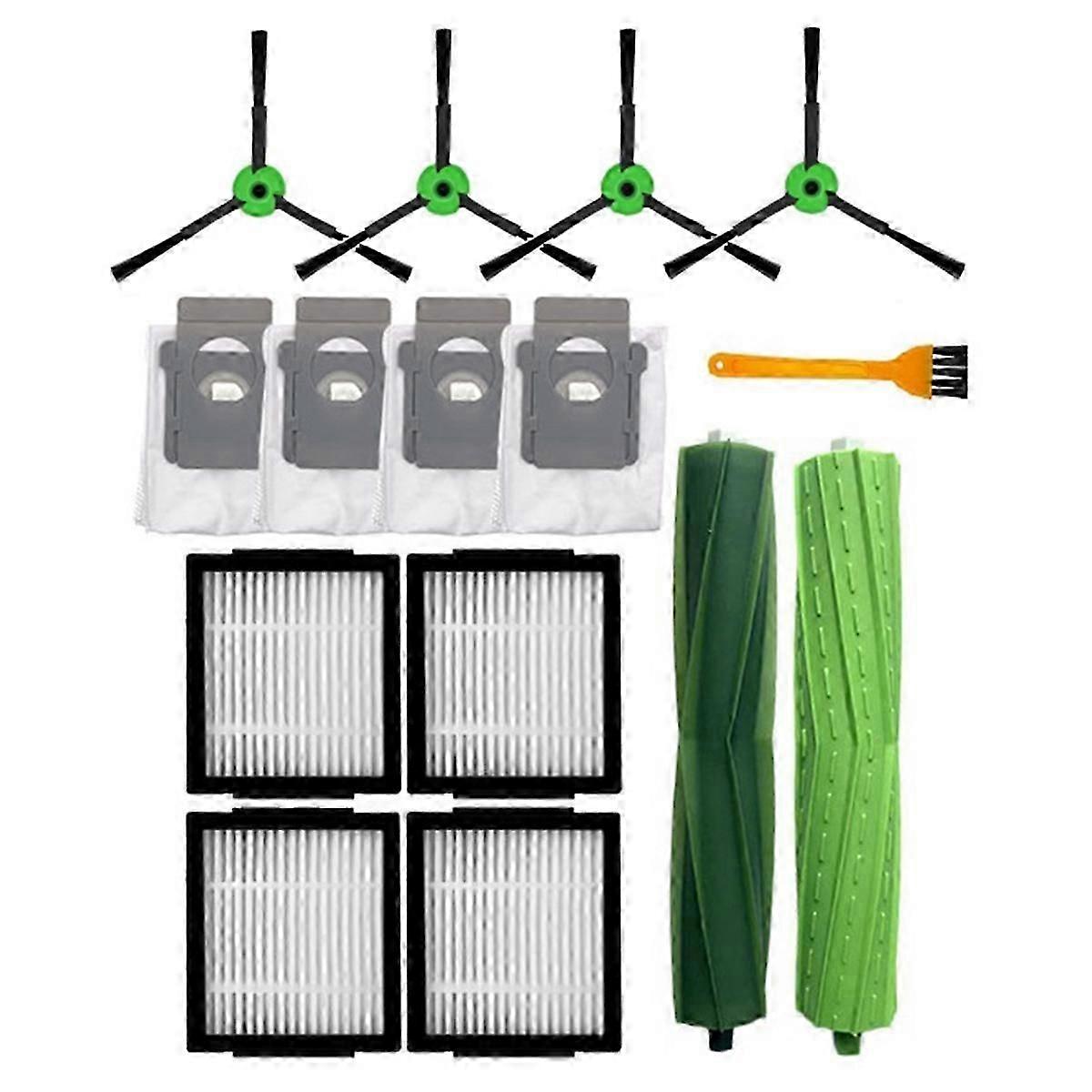 For IRobot Roomba Combo J7+ Main Side Brush Hepa Filter Dust Bag