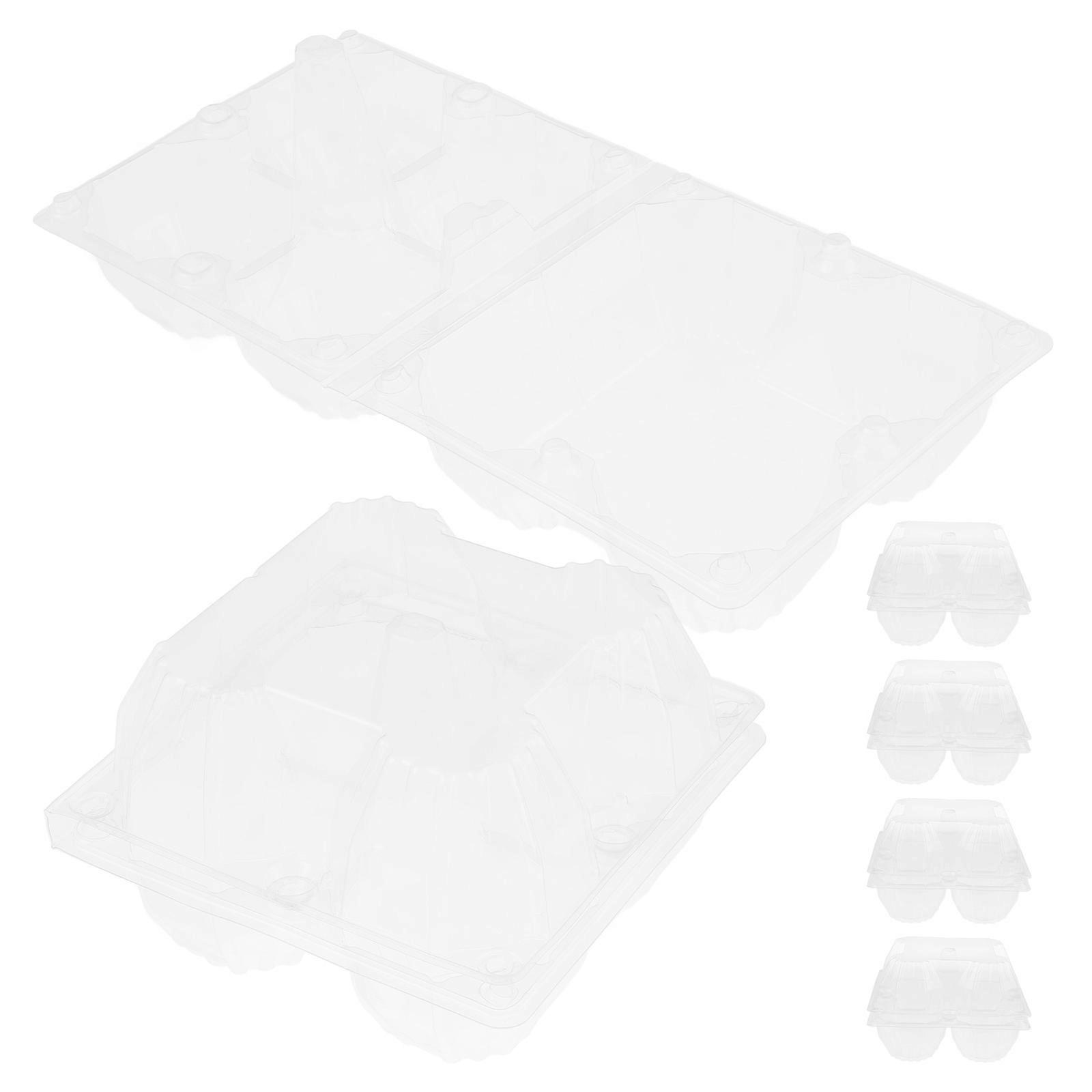 Clear Egg Carton 6Pcs Goose Egg Packaging Holder For Displaying Minimalist Design Storage Protection