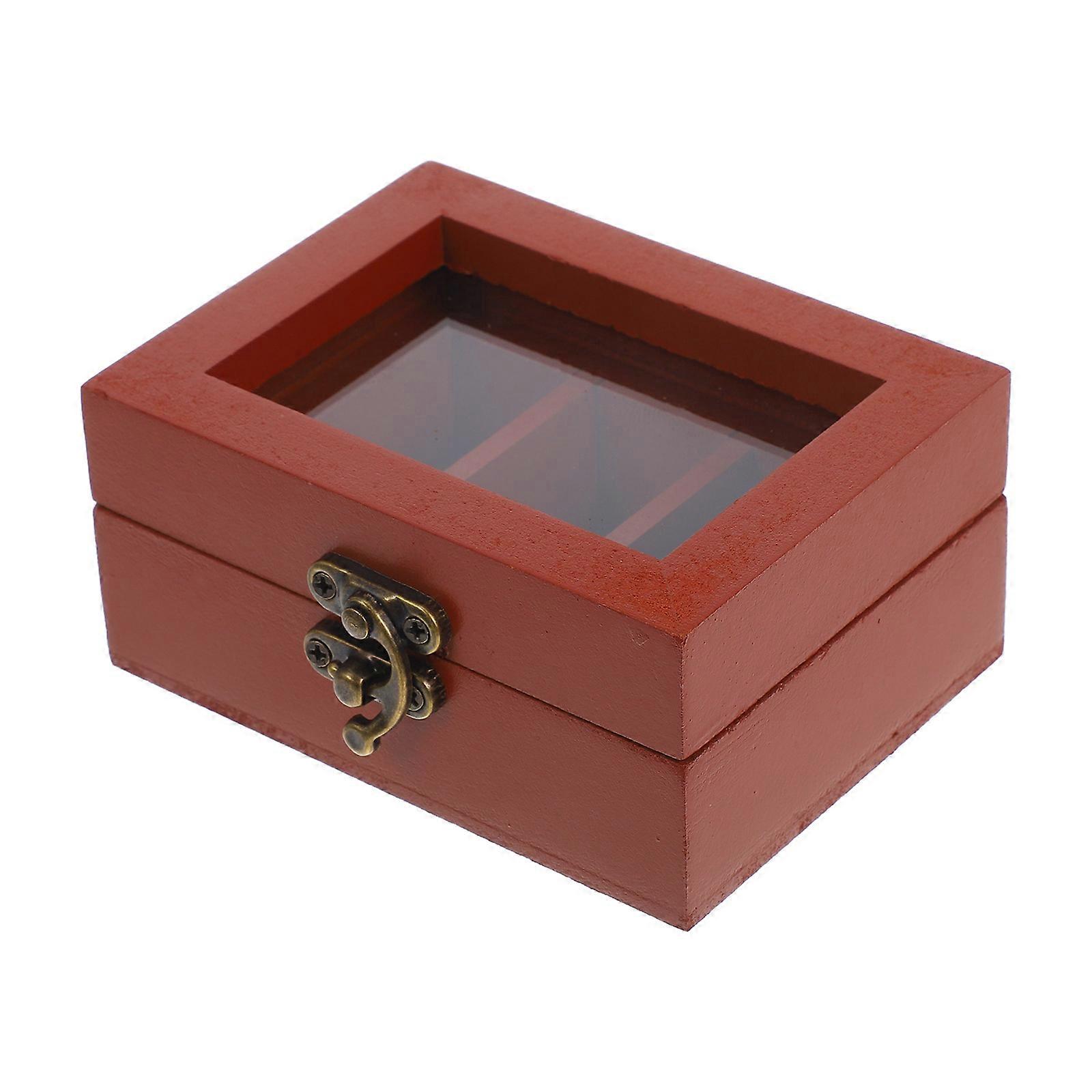 Book Case For Small Space Vintage Mini Bookshelf For Home Library Decor 10.40X7.70X4.70CM Artistic Replication 1Pcs