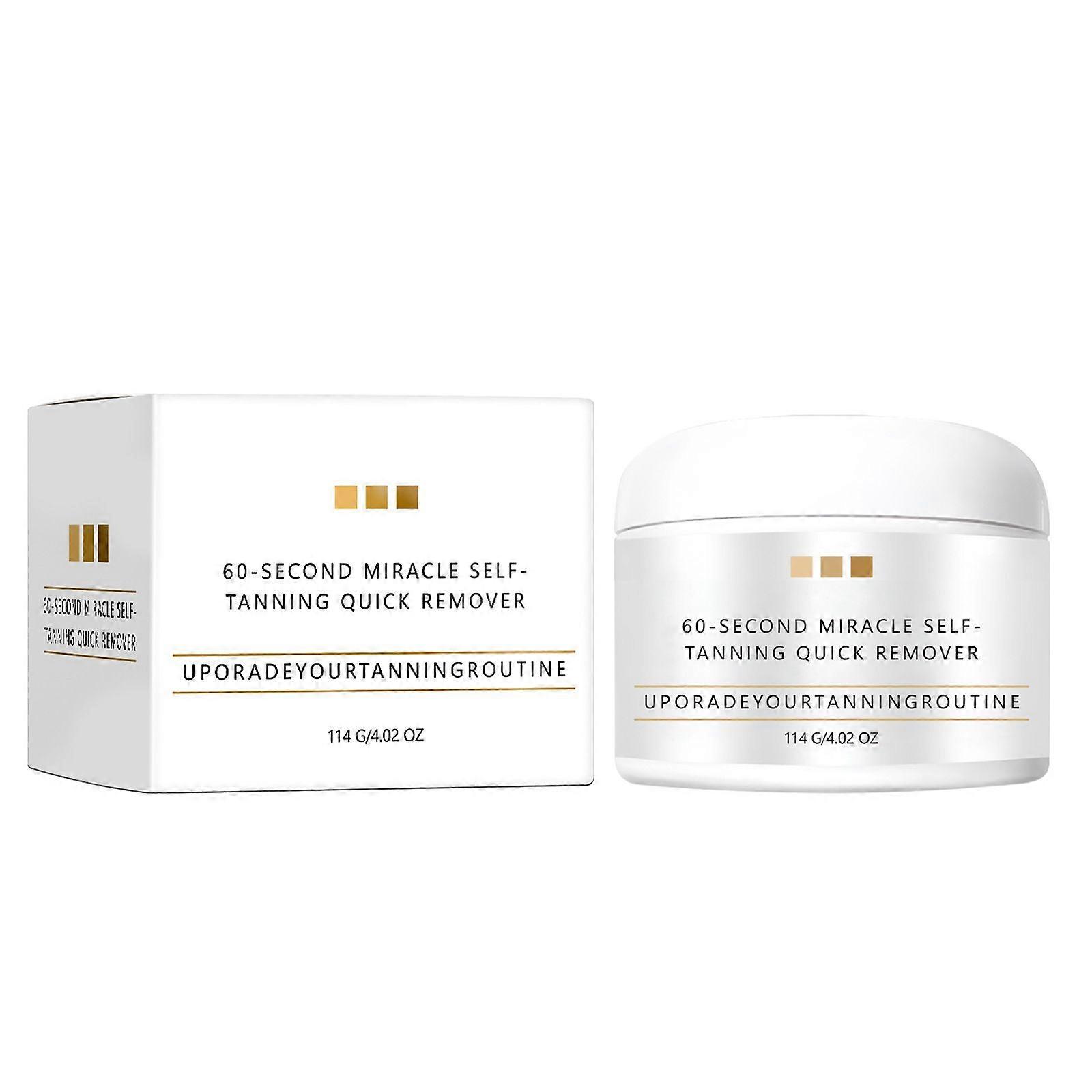 Tan Remover,Self Tan Remover,60 Second Miracle Self Tanning Quick RemoverExpress tan remover& Exfoliating Tan Eraser Body Scrub