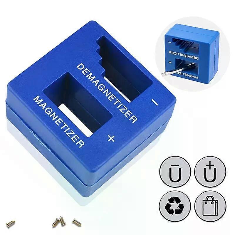 Screwdriver 2 in 1 Magnetizer Demagnetizer Professional Magnetizing Pickup Tool for Screw Driver Drill Bit Hand Tool Parts