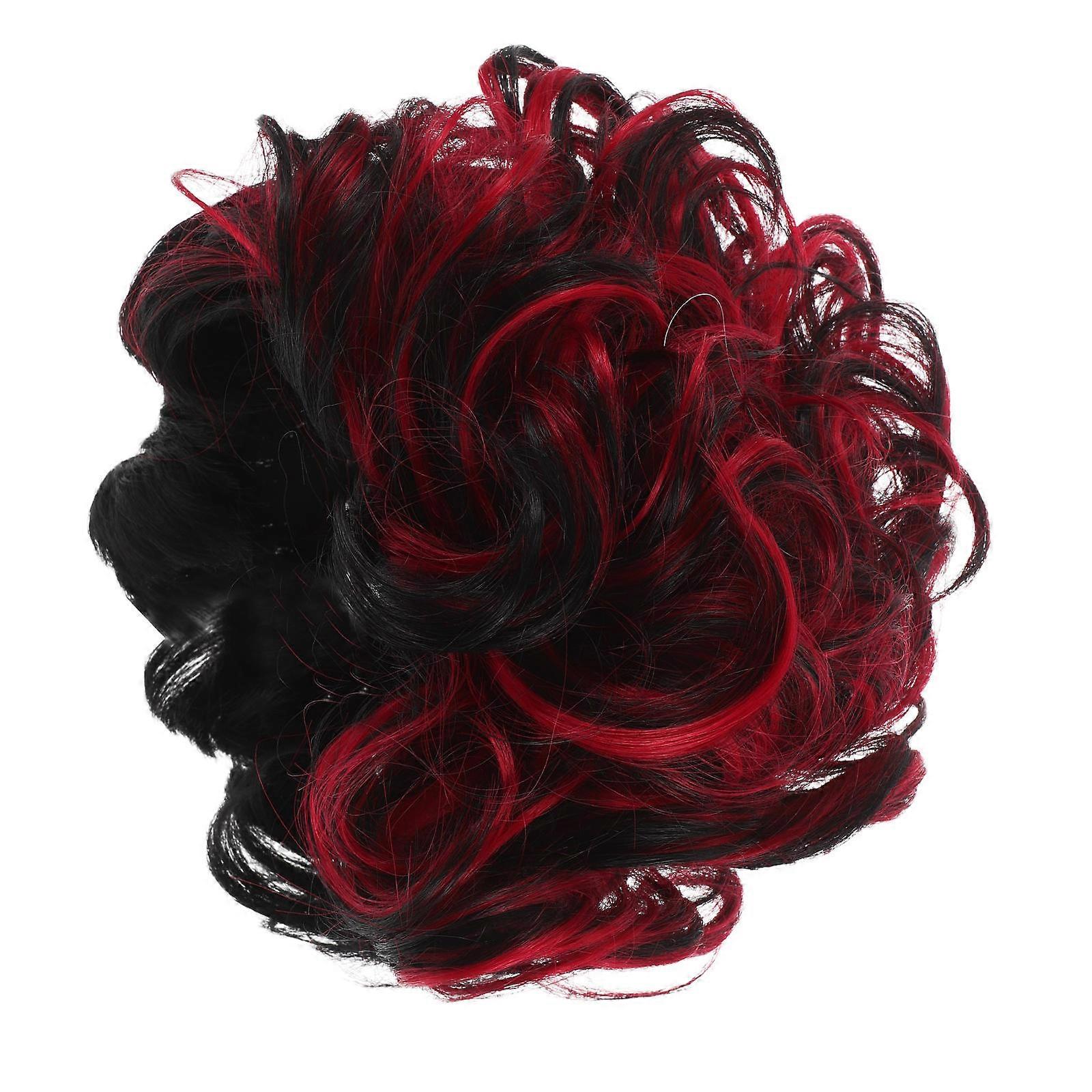 Curly Synthetic Wig for Women – Natural Wavy Elf Style, Comfortable Full Cap Design, Durable & Reusable for Daily Wear & Cosplay