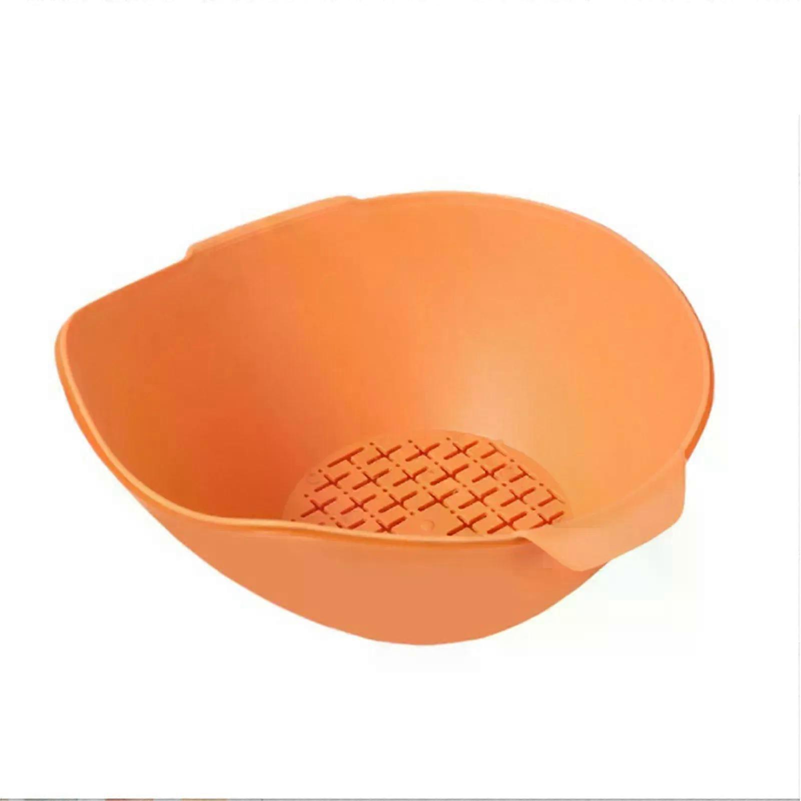 Foldable colander kitchen strainer colander fruit bowl vegetables foldable colander double-layer drain and