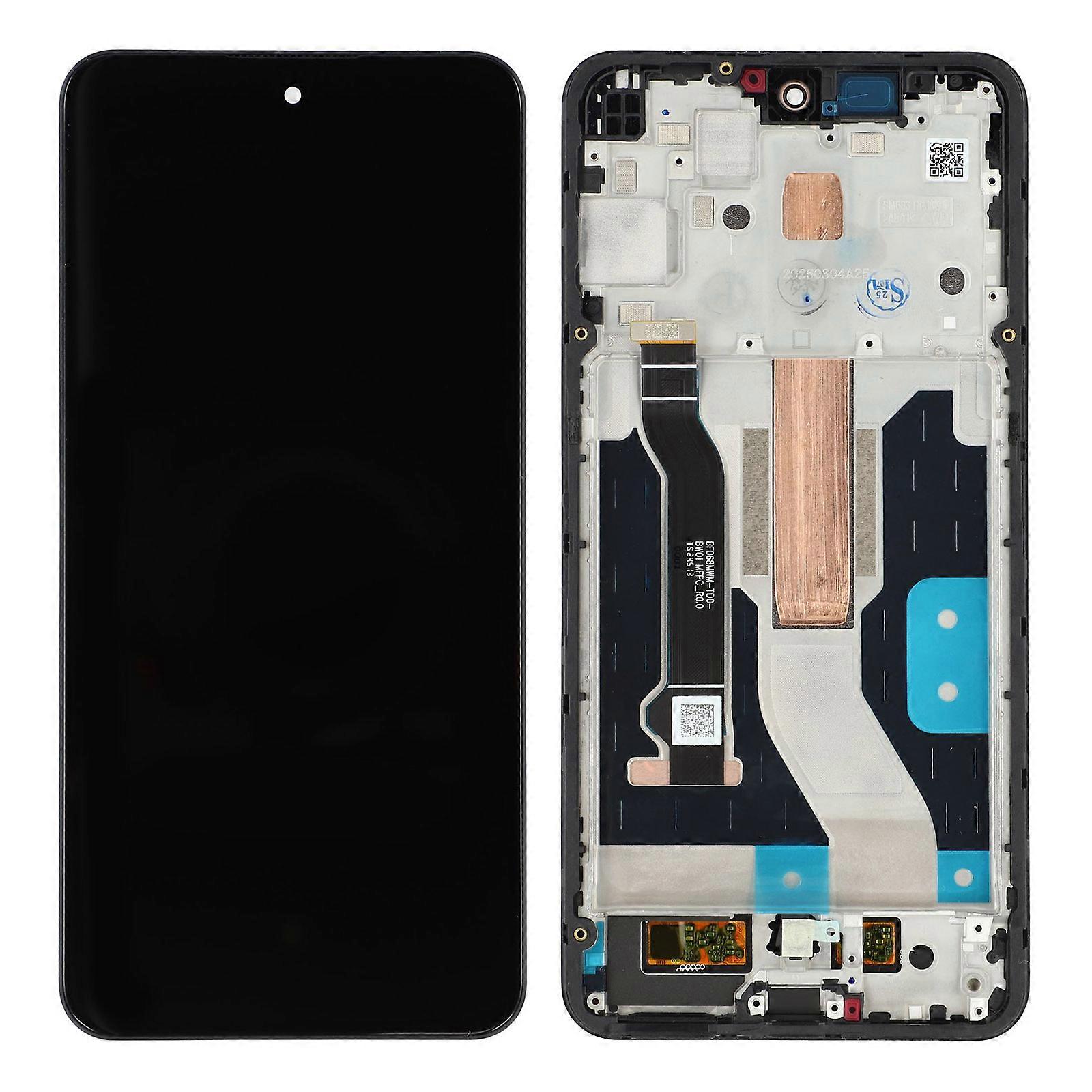 For Nothing CMF Phone 2 Pro OEM Grade S AMOLED Screen and Digitizer Assembly + Frame (Without Logo)