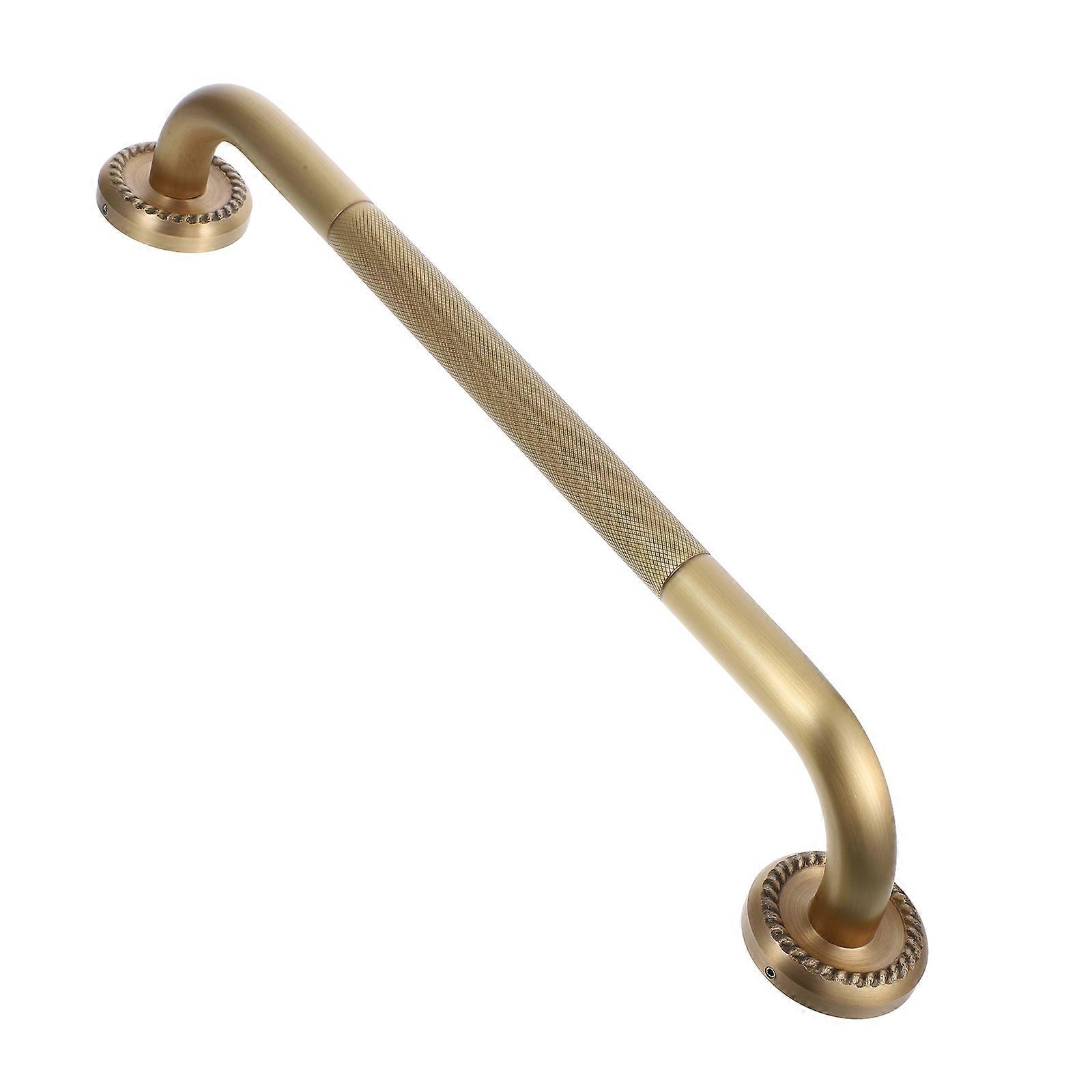 Non-skid Handle Household Shower Grab Handle For Toilet Area Copper Material 1Set