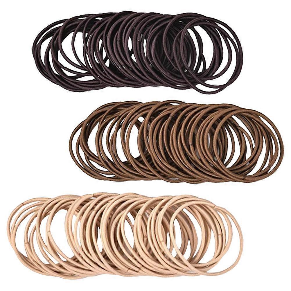 Here's a refined and professional product description for your **100pcs Elastic Hair Ties**:
### 💕 100PCS Elastic Hair Ties for Women – High