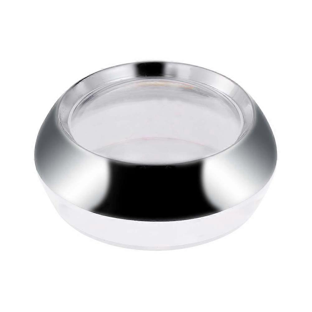 2pcs 50g Travel Bottles Portable Cosmetic Container Empty Cream Capsule Jar Pot (Golden + Silver)