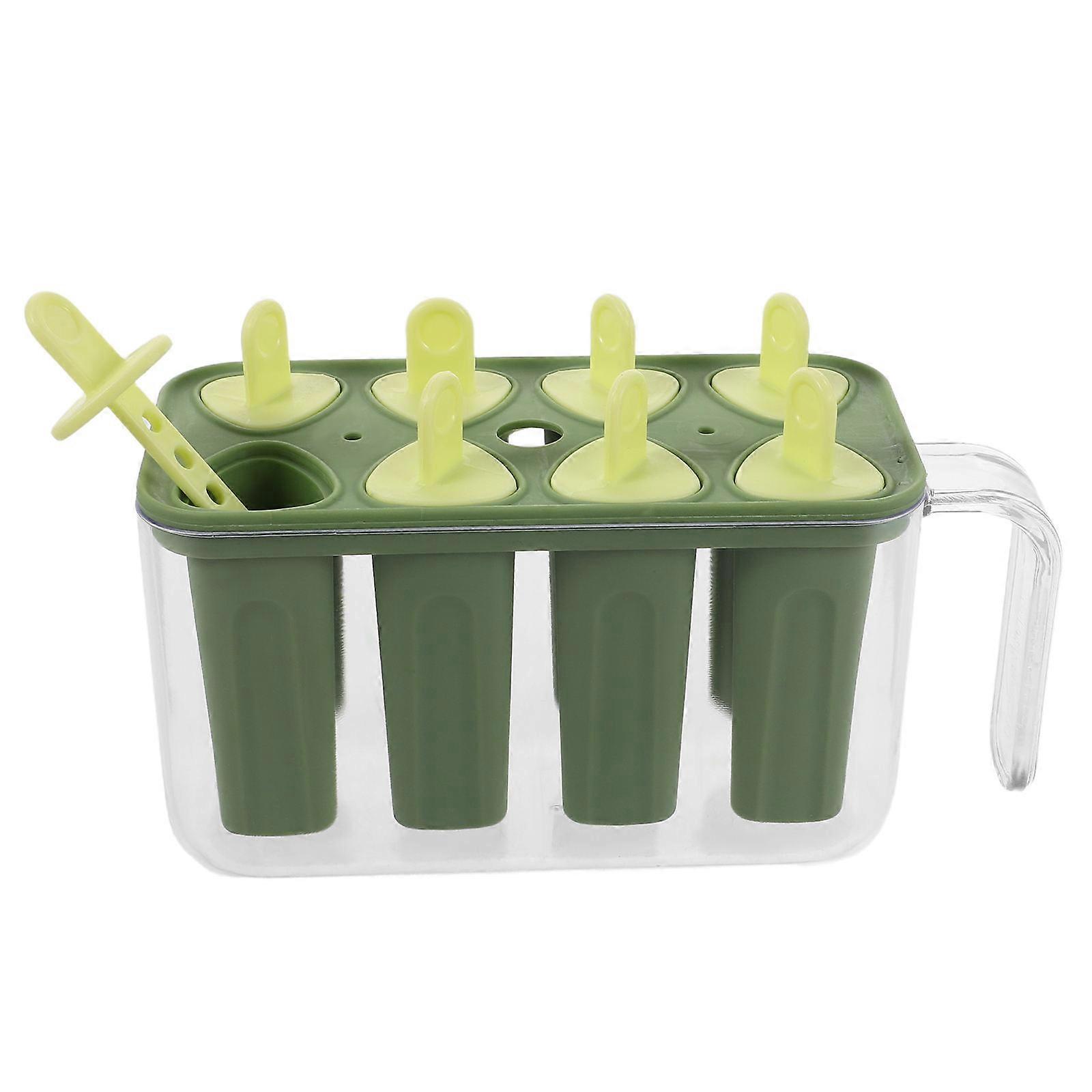 Dessert Pop Molds: Rectangular Cake Pop Forms Ideal For Family Gathering With Multi-Purpose Use 1Pcs Green