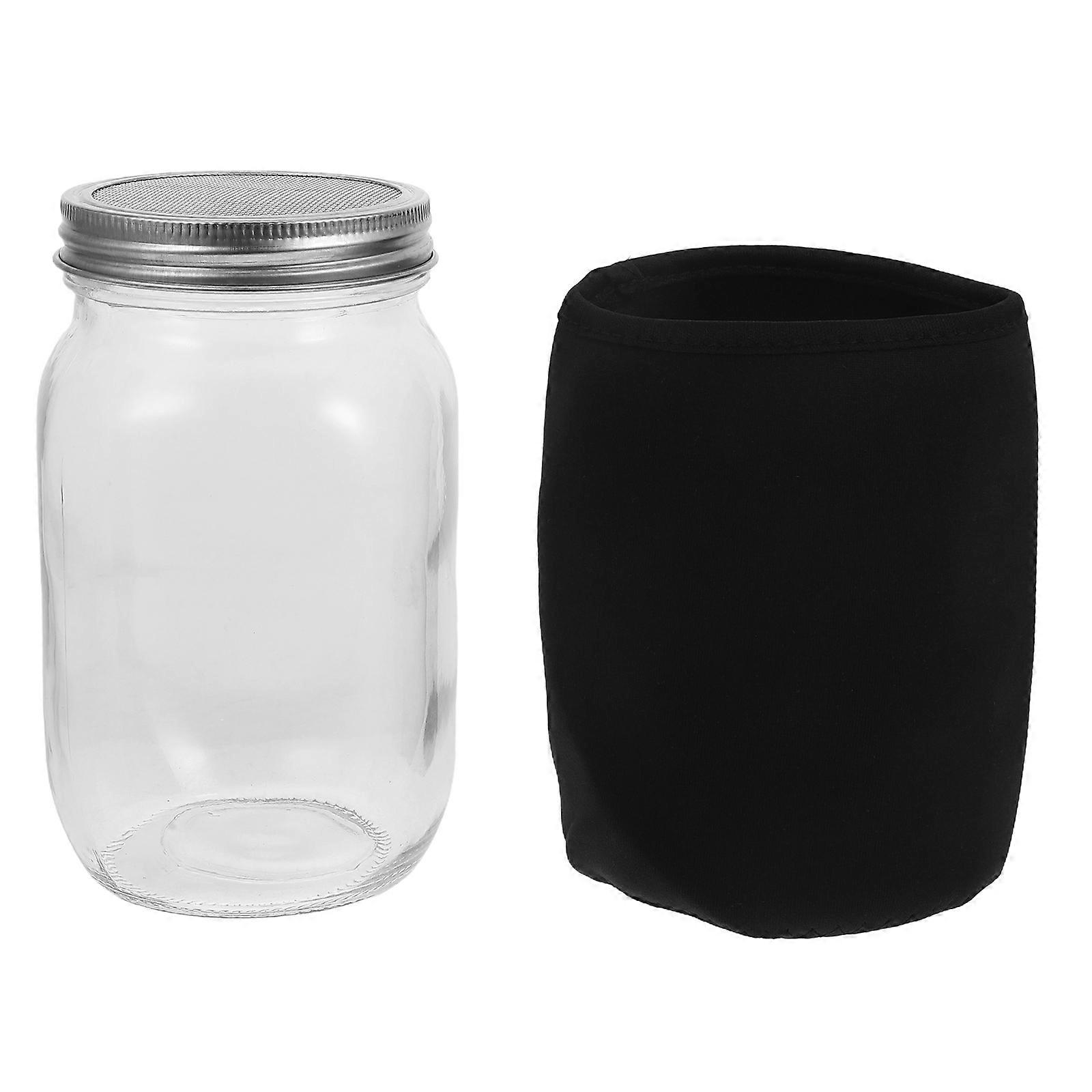 Sprouting Grow Set Mason Glass Sprouting Jar For Home Use 15.00X14.00X1.00CM Food Storage 1 Set