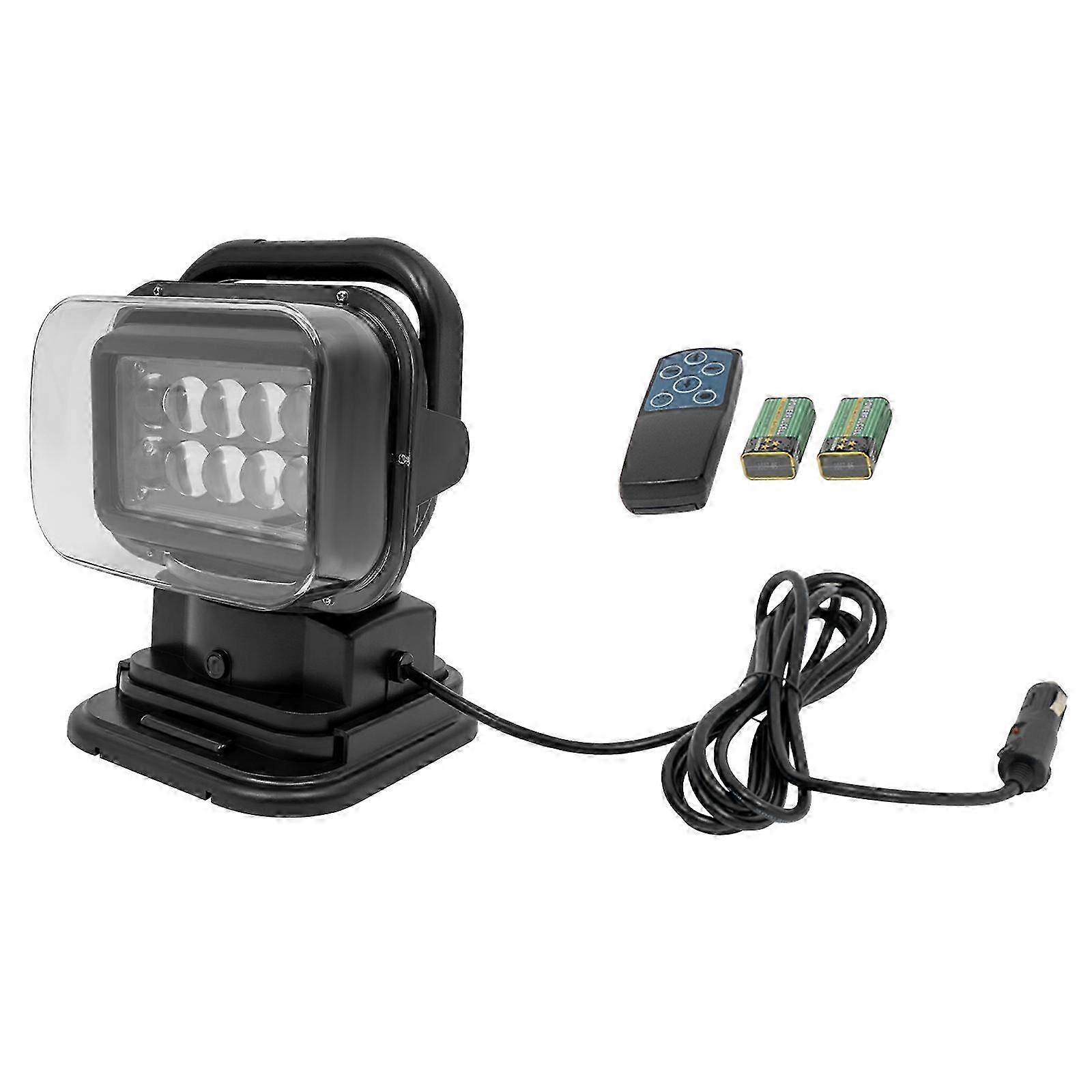 50W Remote Control LED Searchlight with Powerful Beam for Outdoor Use