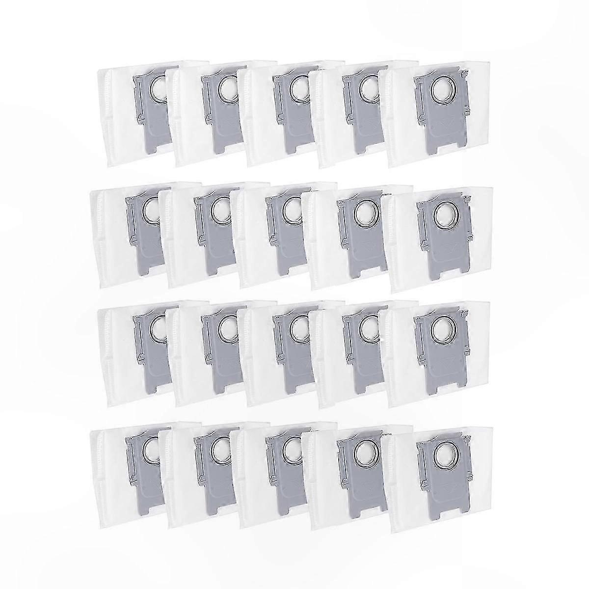 20-Pack Vacuum Cleaner Garbage Bags for Select Robotic Models-Compatible with S8 S7 Q5 Series and More