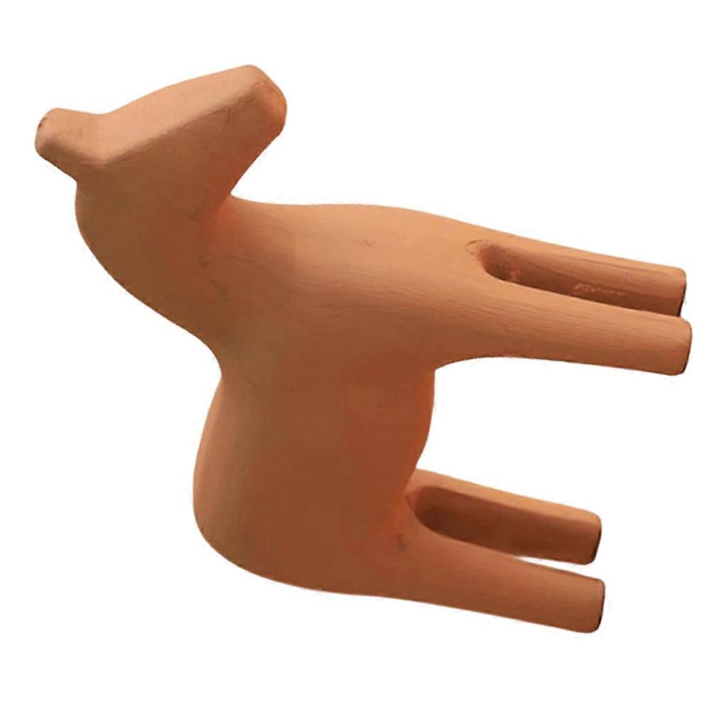 Hand Carved Wooden Horse Figurine Lightweight Desktop Ornament for Office or Home Decor Solid Wood Animal Statue Symbolizing Strength and