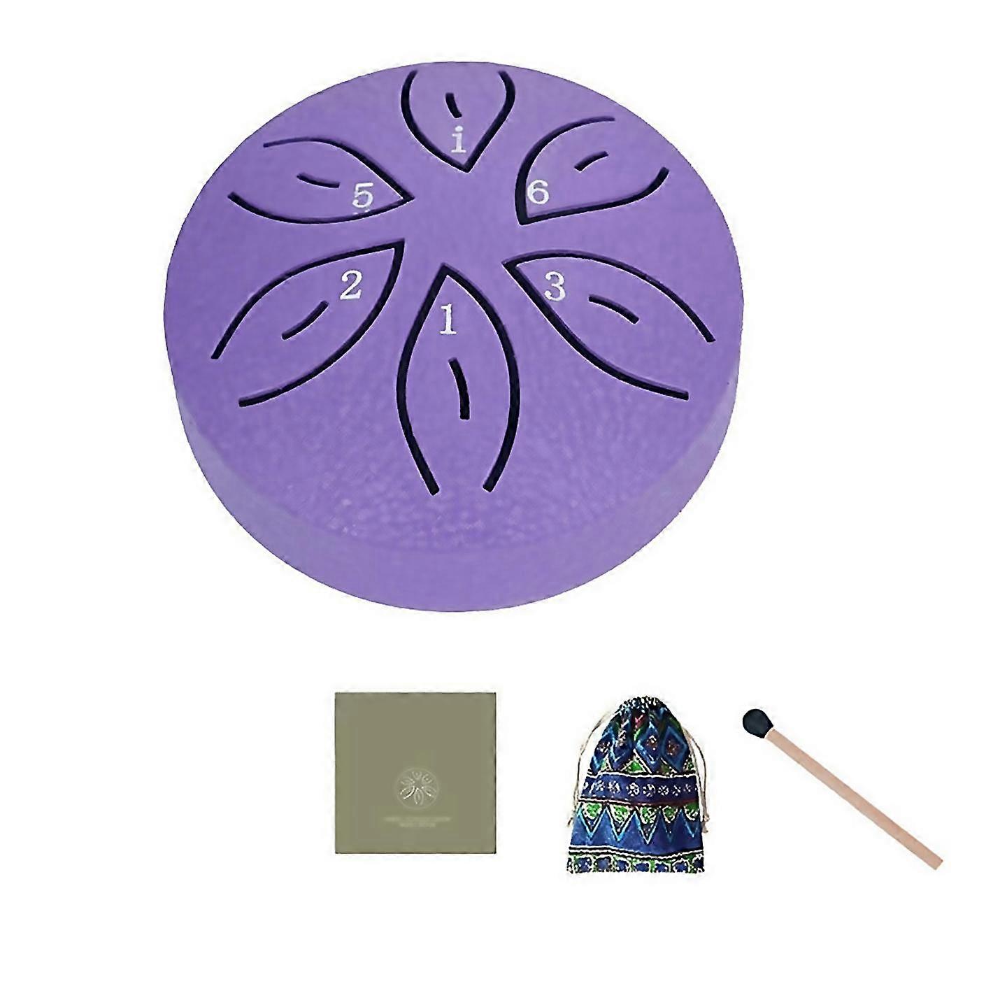 Für Orff Instruments Crafts Mini Hollow Drum 3 Zoll