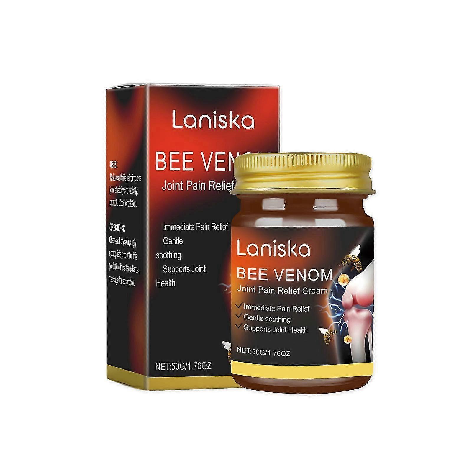 Laniska Joint Relief Cream: Daily Care for Bones, Joints, and Knees External Use Nourishing Massage Cream