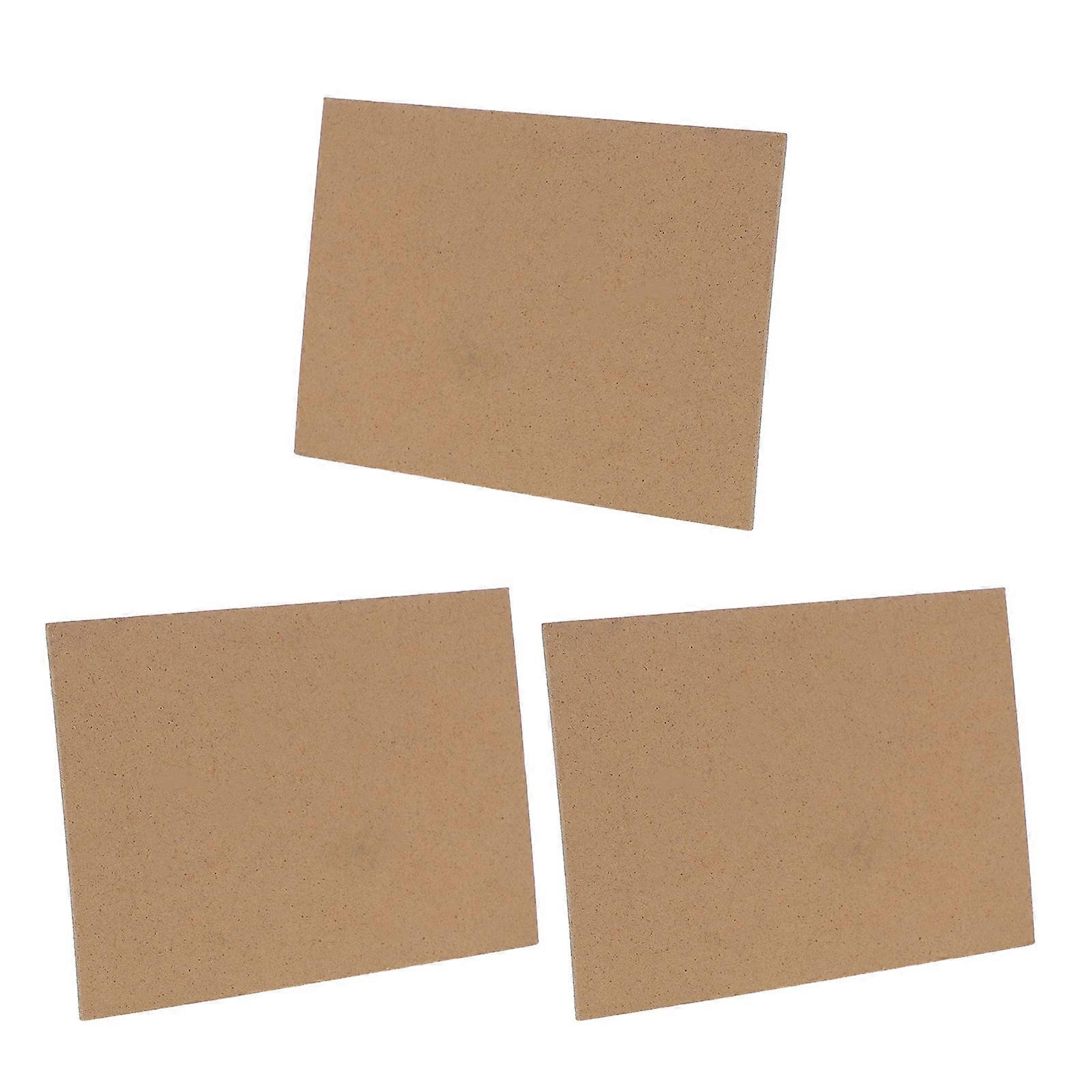 Frame Backing Replacement Versatile Placement Office Display High Strength Material 4.9×3.4×0.1in 3Pcs