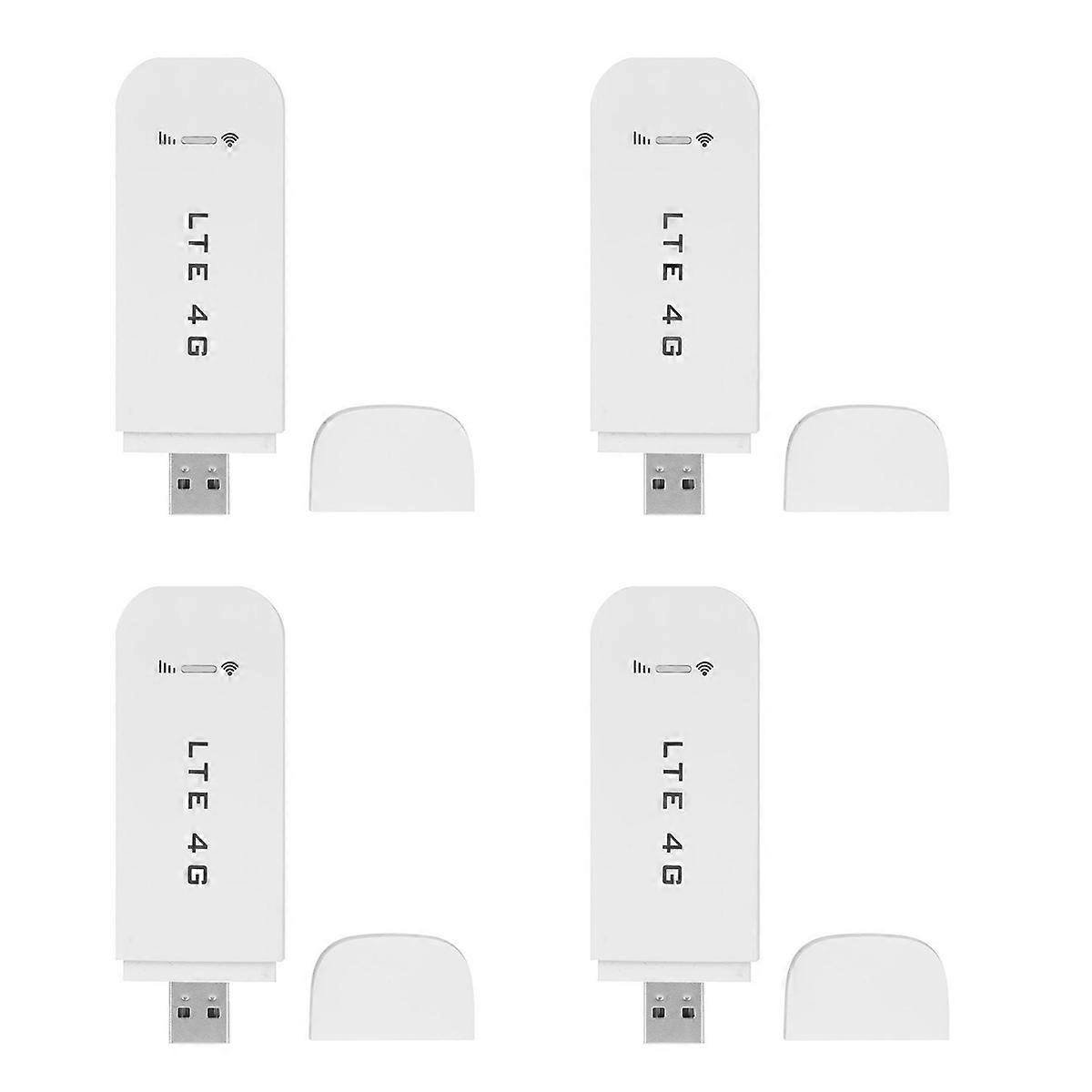 4X Lte Sim Kaart Data USB 3G/4G Wifi Router Draadloze USB Auto Modem 4G Wifi Sim Card Stick Mobiele