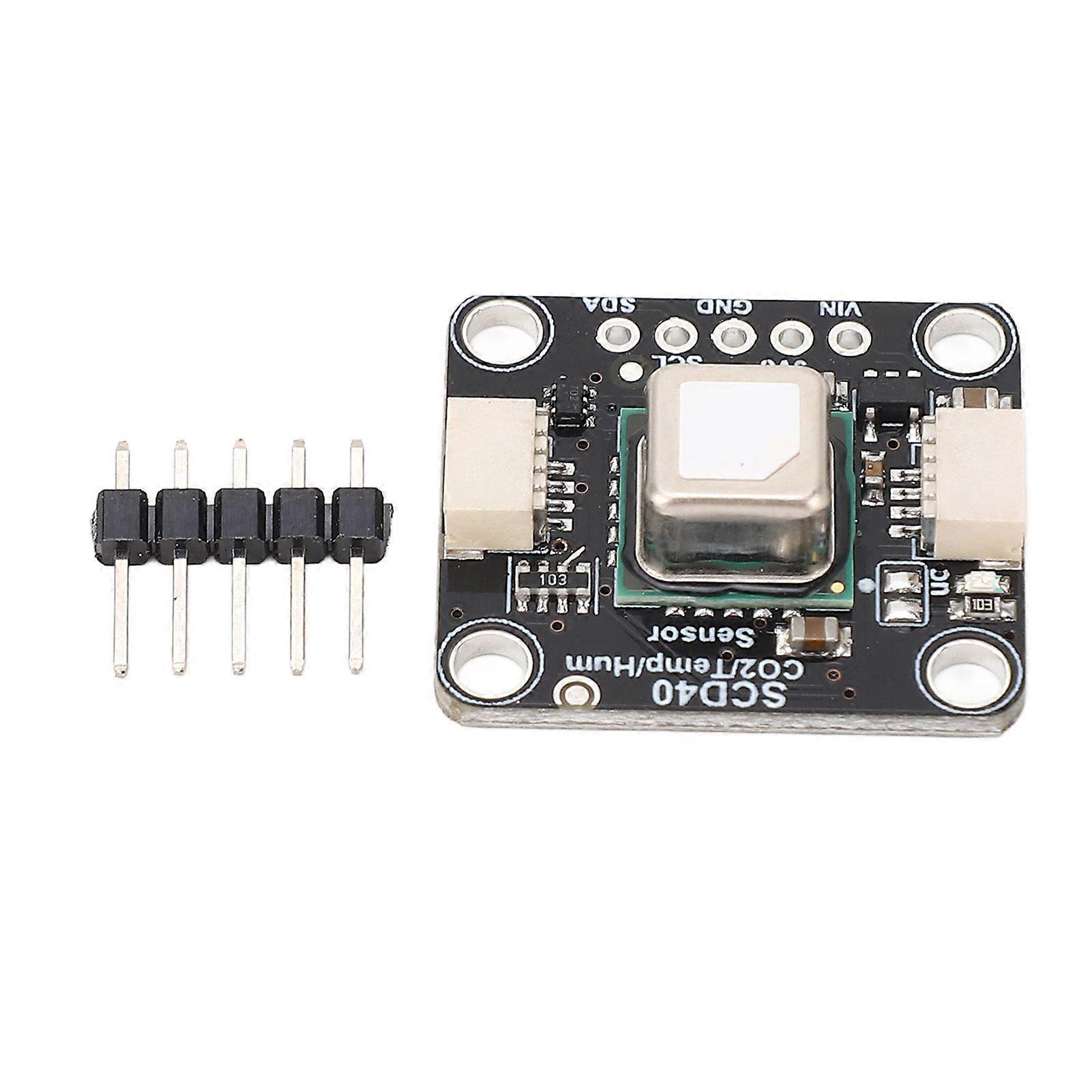 Carbon Dioxide Sensor Module CO2 Temperature Humidity Monitor Detection 50ppm Accuracy