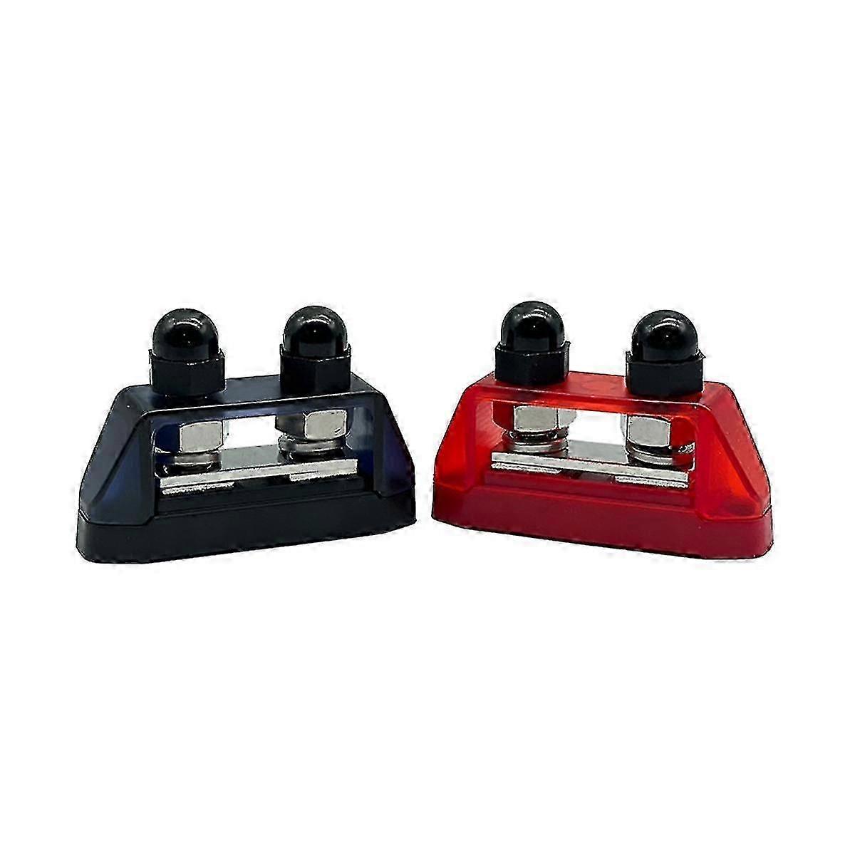 Heavy-duty Two-stud Battery Post Terminal Kit, M10 Bus Power And Ground Terminal Block Power Distri