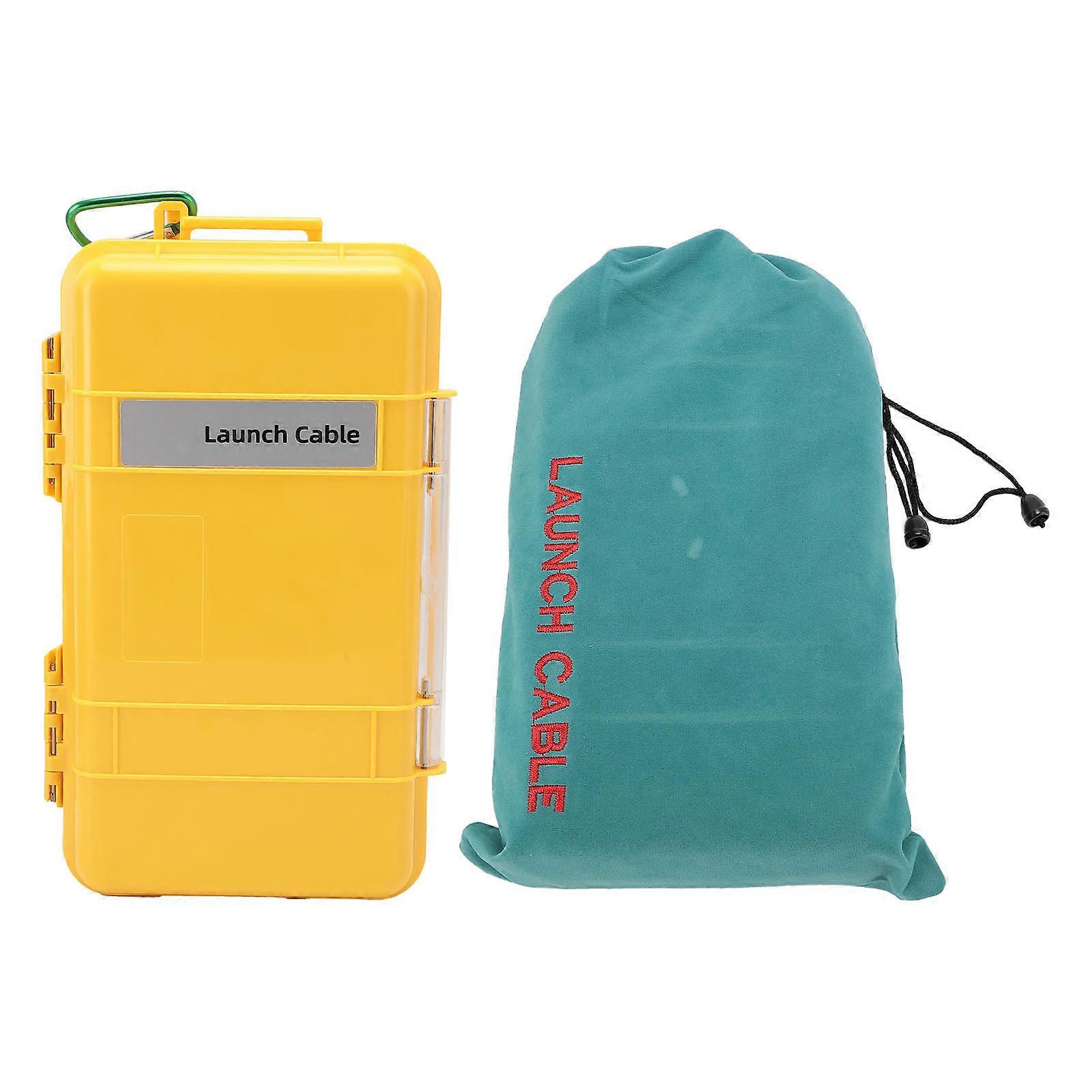 OTDR Launch Cable Box SC/UPC 2000M Single Mode Fiber Optic Dead Zone Eliminator