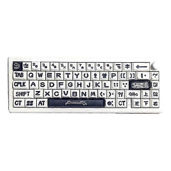 XDA Profile Keycaps Thick PBT Keycap Set for 128 Keys Animal Party Key Caps