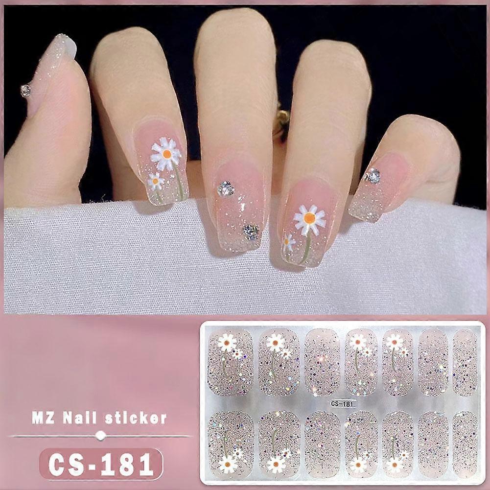 Nail Stickers, 8 Styles & Colors, Convenient, Fast & Long-Lasting Beauty for Daily and Special Occasions