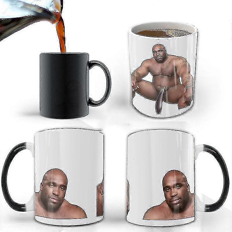Thermal sensitive color-changing mugs, durable and interesting, suitable for multiple scenarios