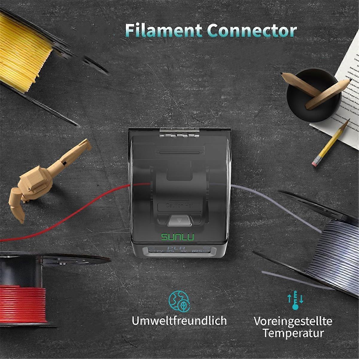 FC01 Filament Connetor for 3D Filament 1.75mm PLA / ABS / PC / PCL / PA / PETG Fusion Splicer 3D Printer Accessories