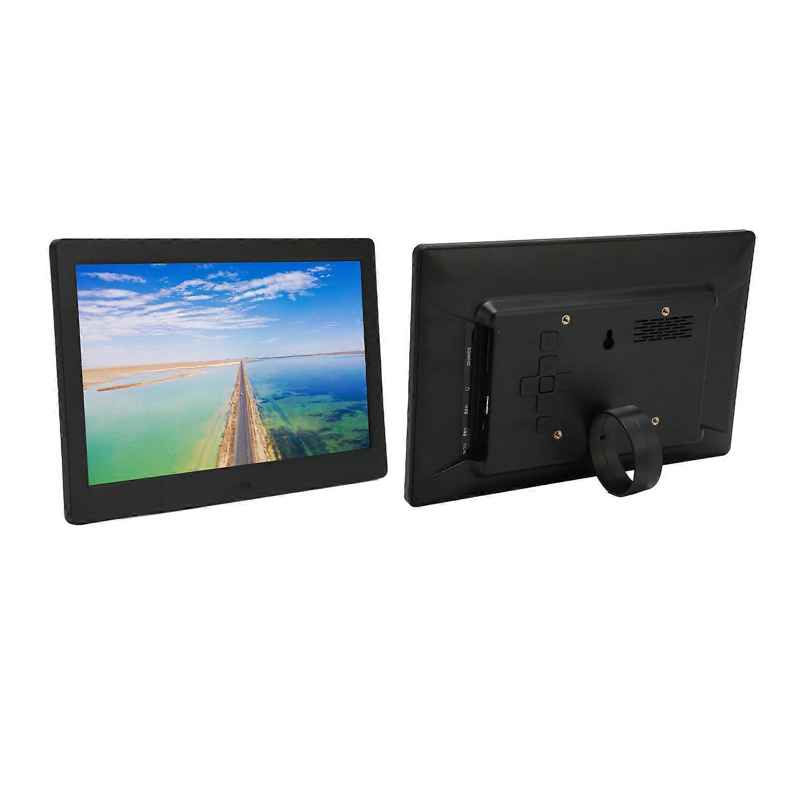10 Inch Digital Photo Frame with Stereo & Remote Control - Black
