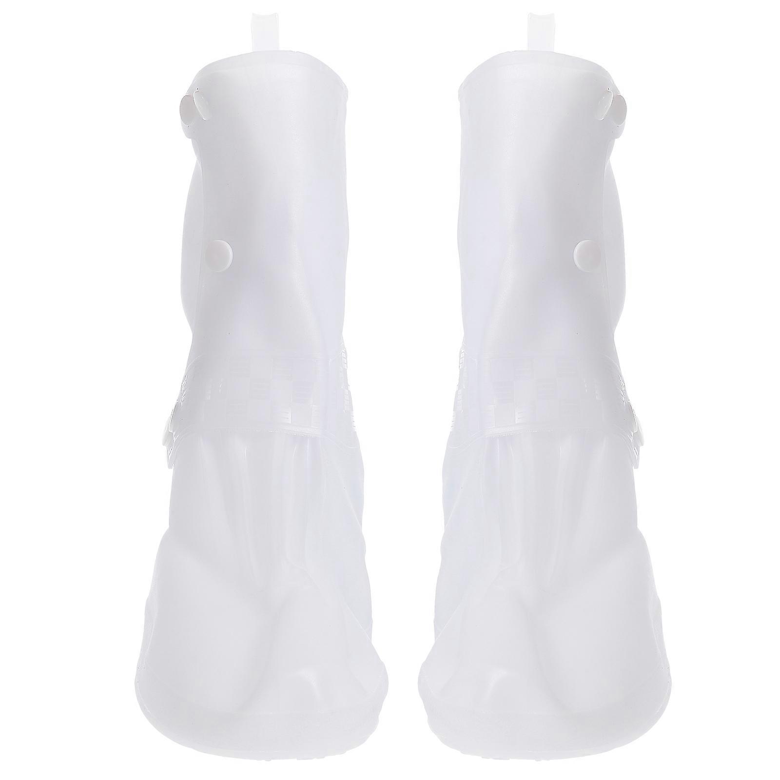 Waterproof Shoe Covers Silicone Rain Shoes Protector for Outdoor 1Pair