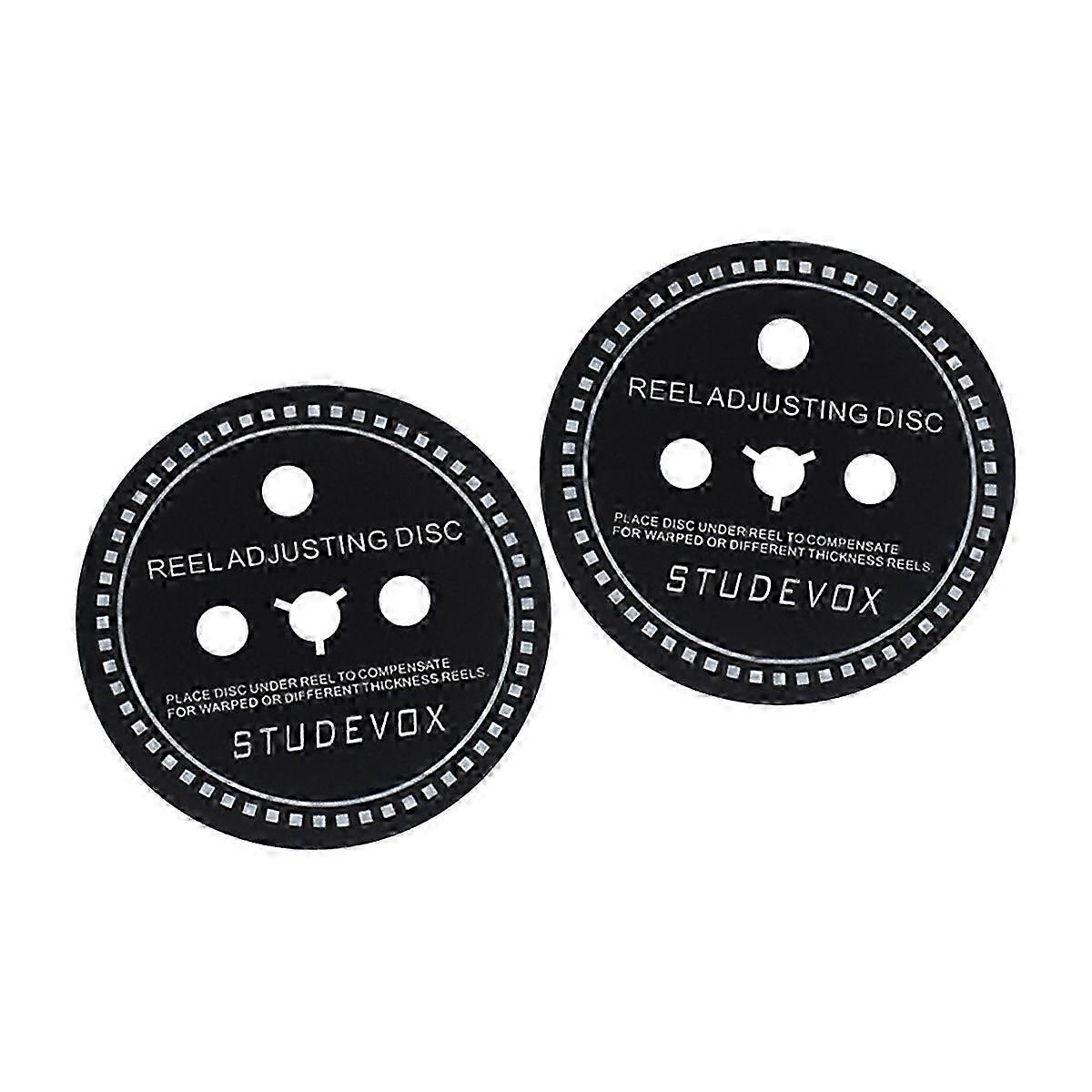 2PCS Hub Adapter Spacer for Reel Tape Recorders - 0.8mm Spacer