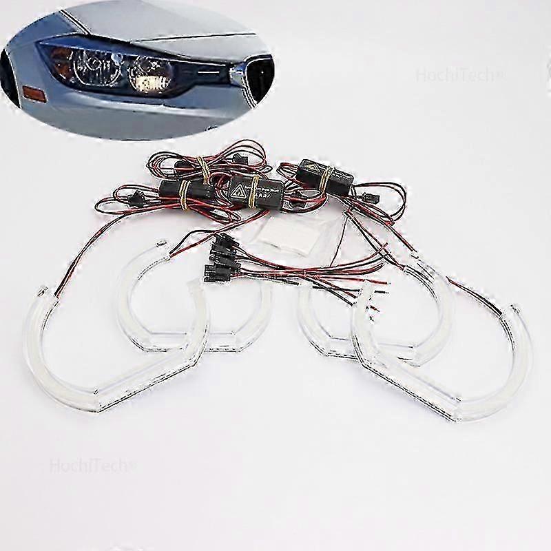 White crystal headlight for BMW 3 Series F30 F31 F34 halogen upgrade