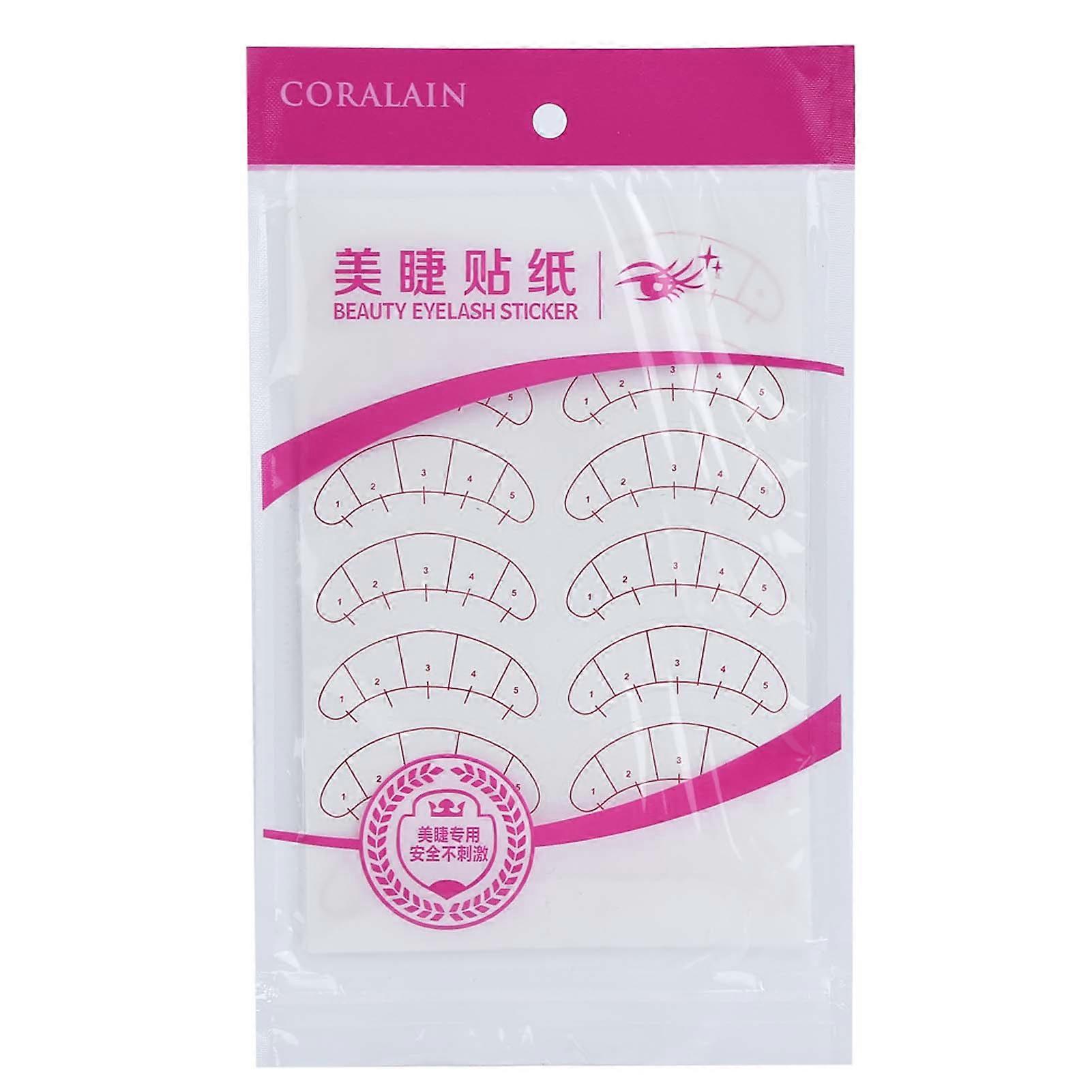 140 Pcs Eyelash Extension Adhesive Stickers, Eyelash Isolation Positioning Pads, Patches