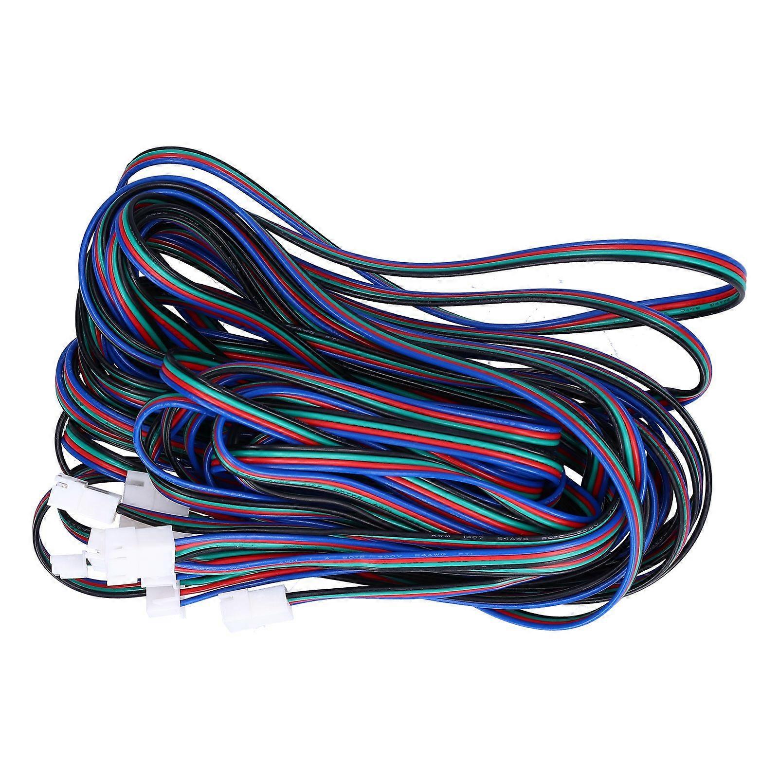 5Pcs Motor Extension Cord Male to Female Voron 2.4 Extruder Cable for Charging Plug