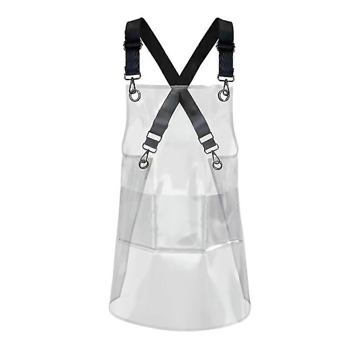 Kitchen Hair Salon Barber Apron With Pockets