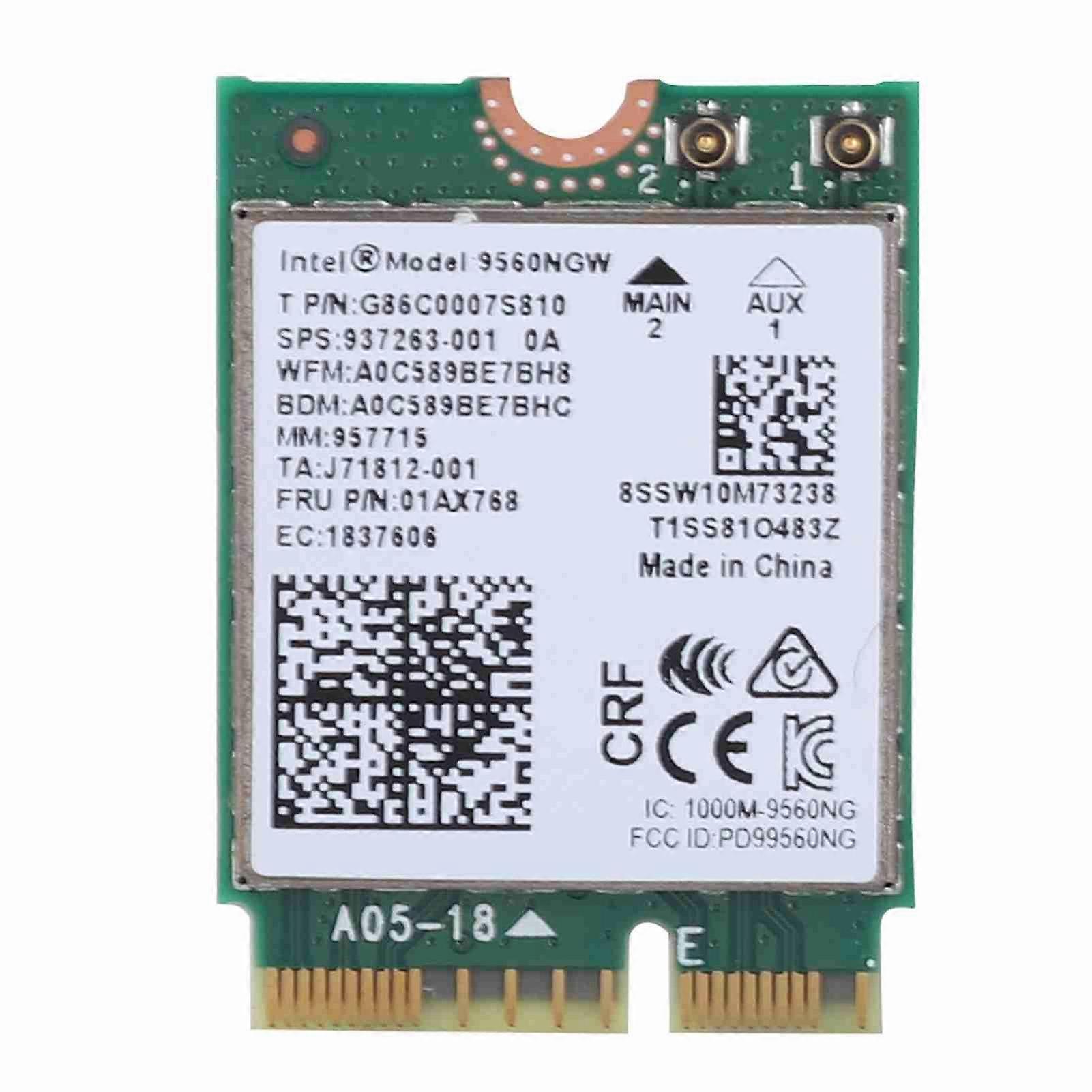 For Intel 9560AC NGW Wireless WIFI Card 2.4G/5G Bluetooth 5.0 Network Card
