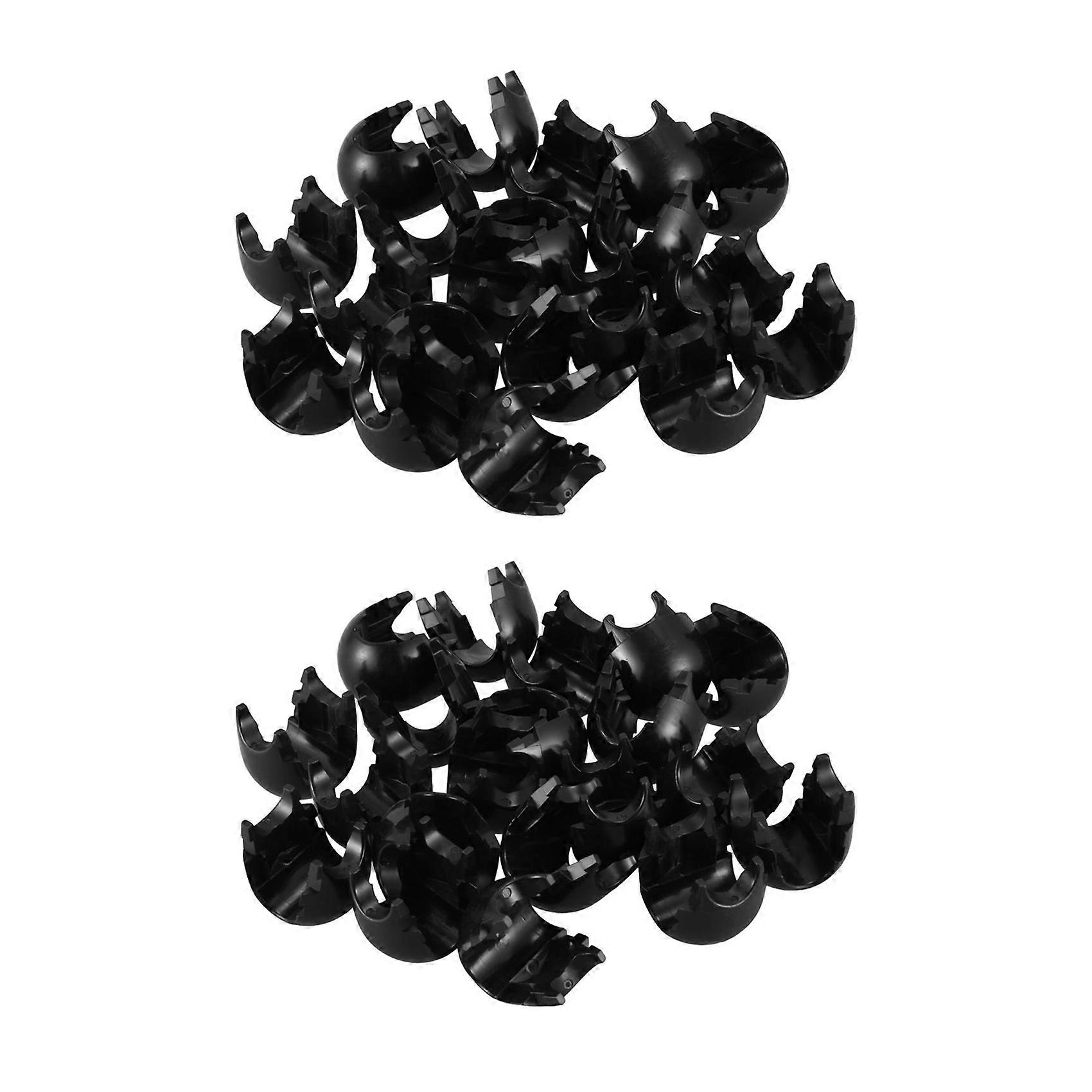 10Pcs Climbing Rope Net Plastic Connector Net Buckle Climbing Accessories for Outdoor Amusement Swin