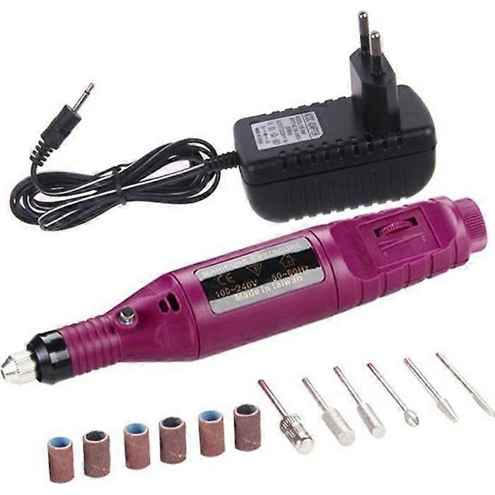 Electric nail sander + file attachment - Manicure/pedicure