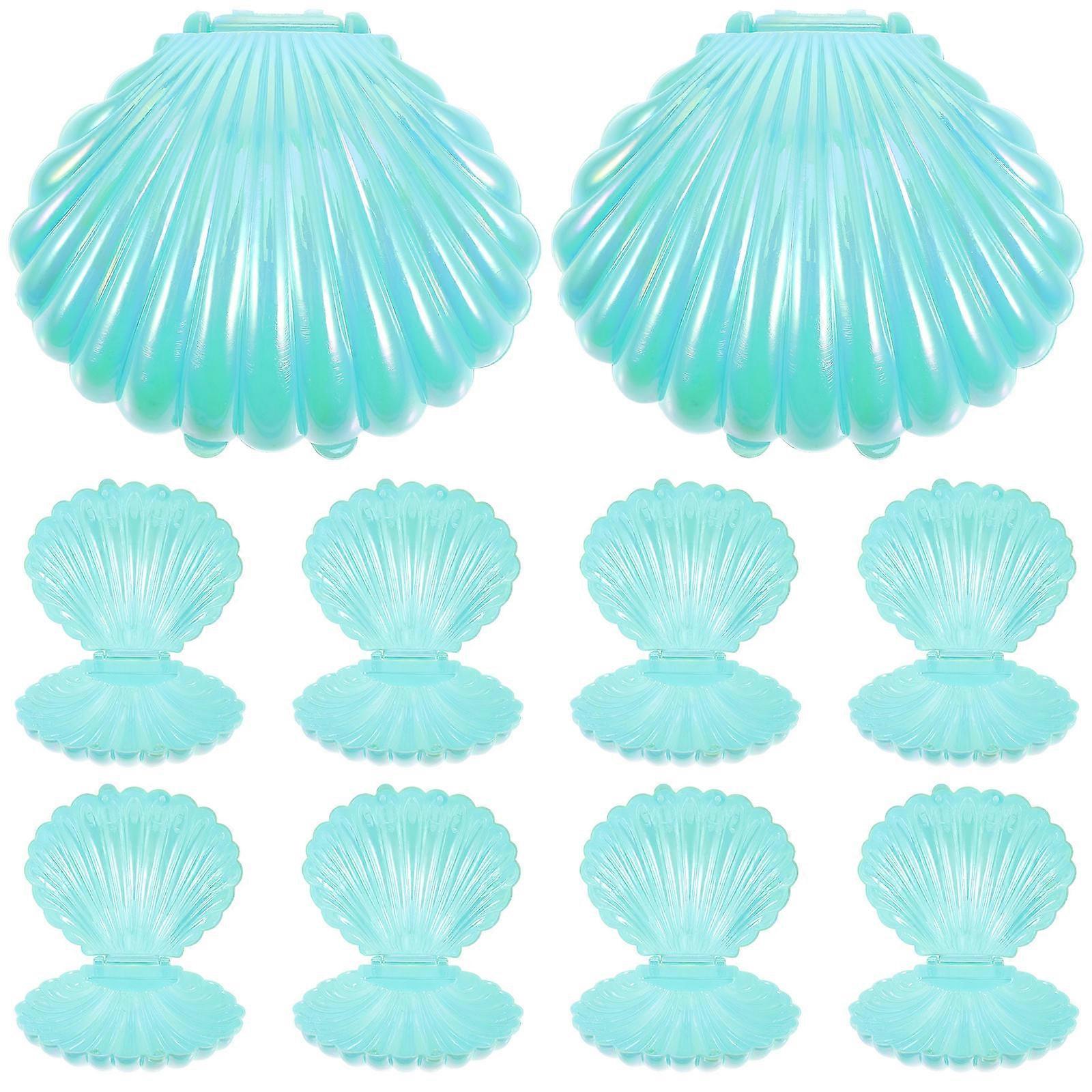 Pearlescent Shell Candy Storage Box for Storage Use 10Pcs Organizer