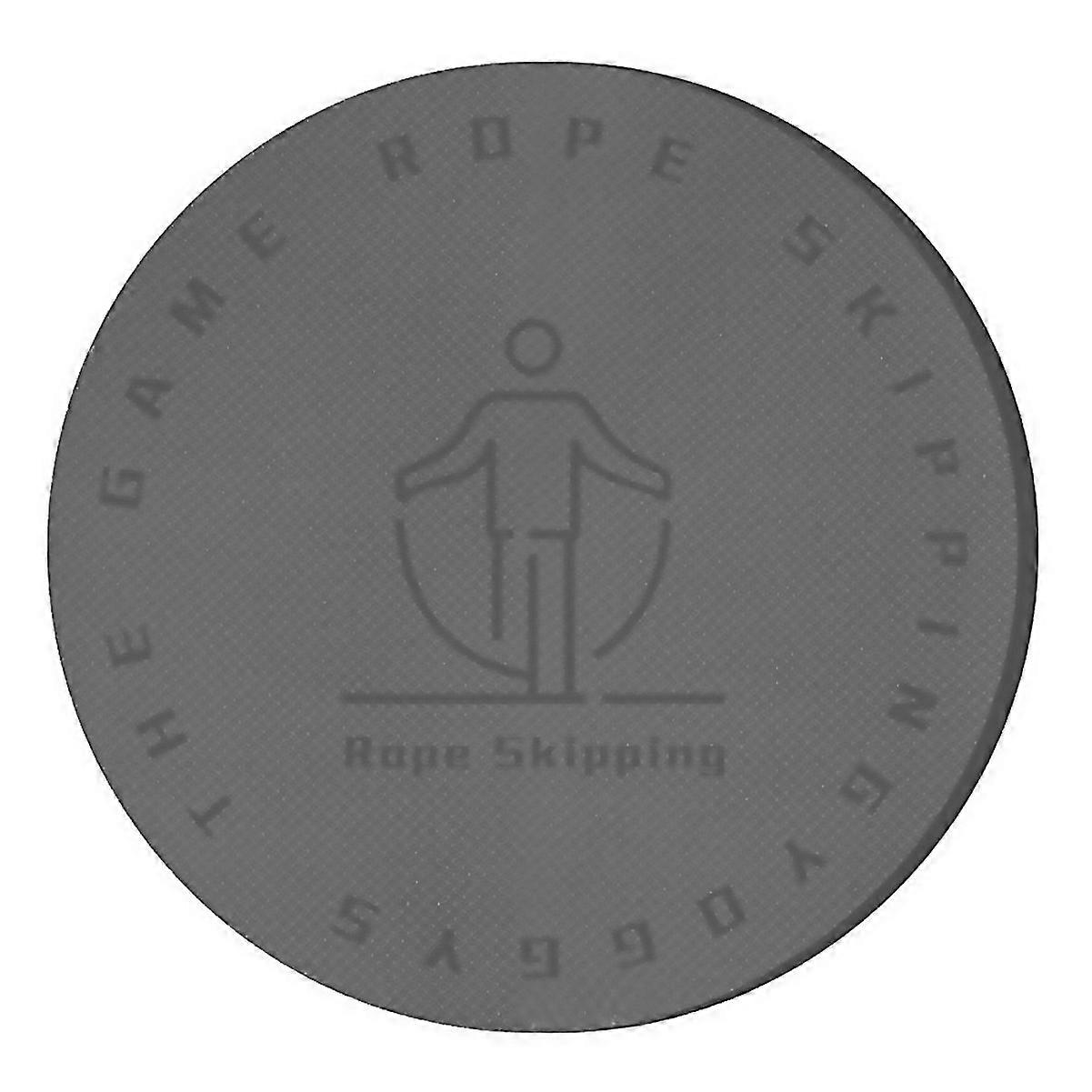 For Jump Rope Mat 6mm Thickness Round Rope Skipping Pad Soundproof Silent Yoga Mat Dancing Cushion