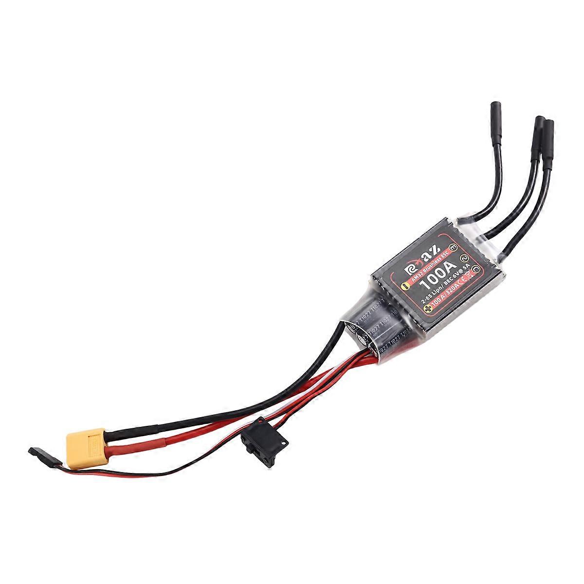 Upgrade Parts AM32 100A Brushless Outrunner ESC for 1/10 RC Car, A