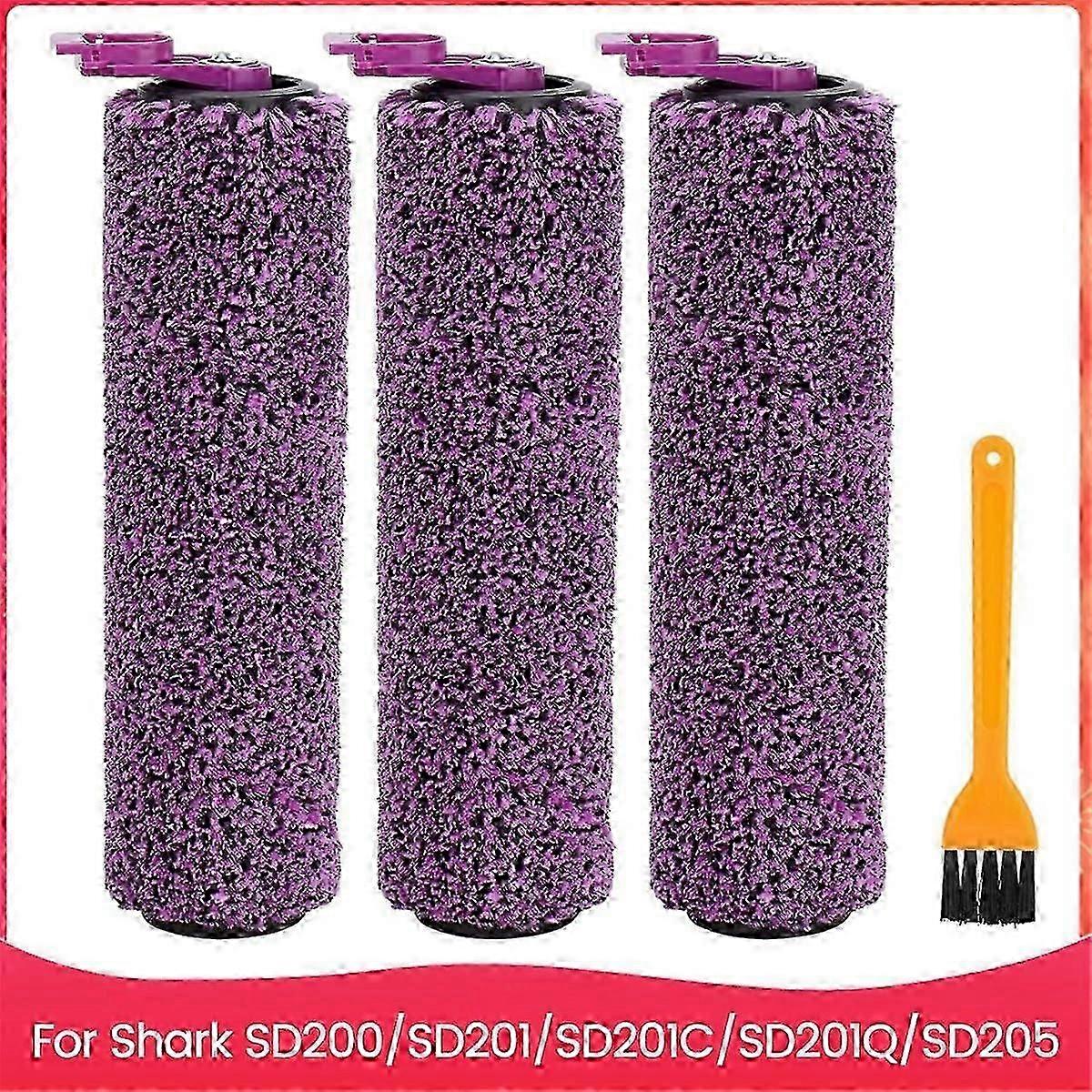 Replacement Steam Mop Roller for Shark Models with Enhanced Pickup and Cleaning Performance