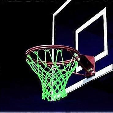 Nightlight Basketball Net, Luminous Hoop Net, AllWeather AntiWhip Replacement For Standard Size Basketball Hoops
