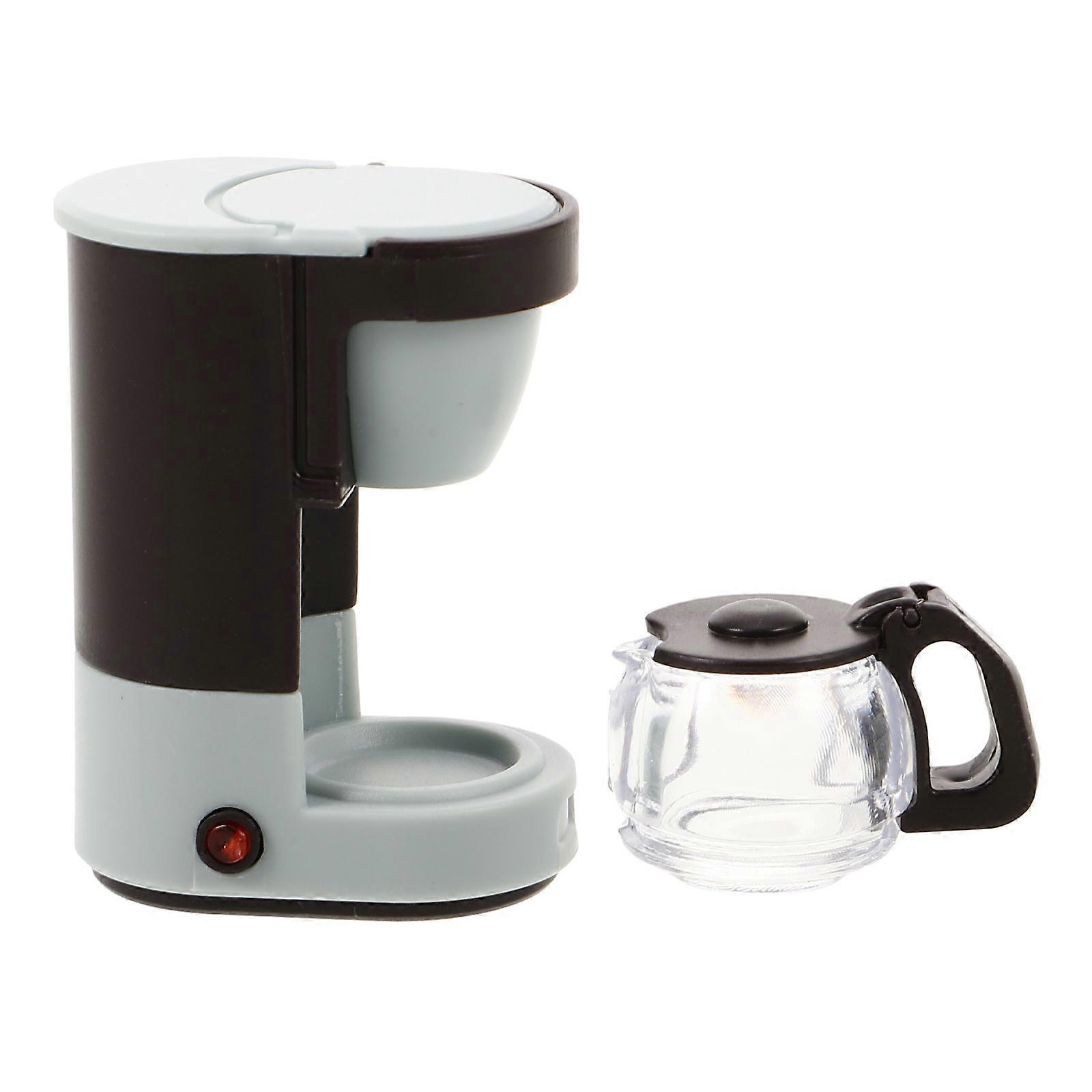 Dollhouse Miniature Coffee Maker for Decor 5Pcs with Intricate Details